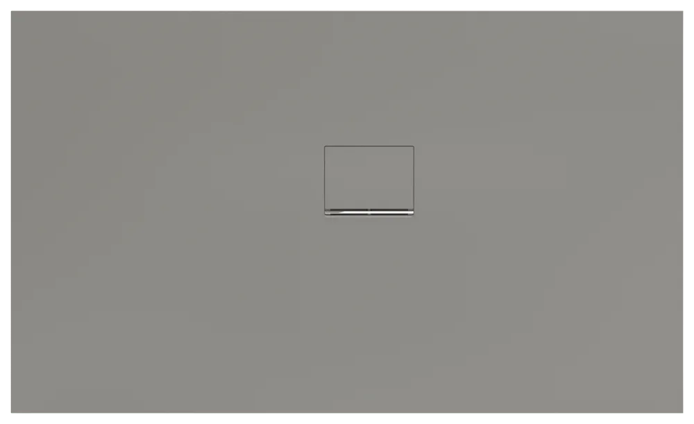 Villeroy & Boch Squaro Infinity Duschwanne 1500x900x40mm, Quaryl, Eckmontage rechts, Grey