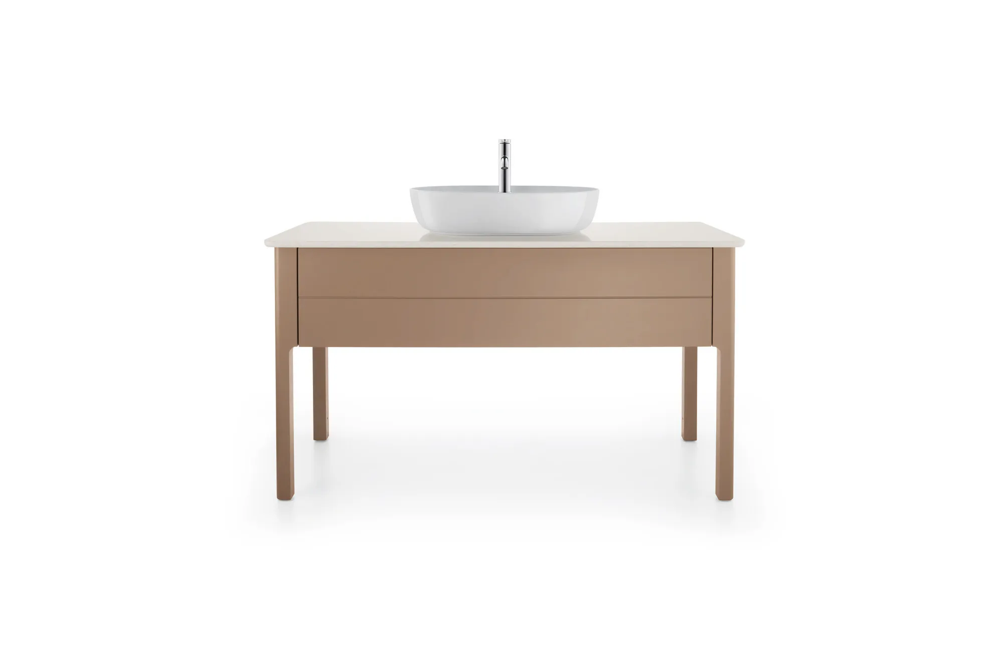 Duravit Waschtischunterschrank bodenstehend „Luv“ 133,8 × 74,3 × 57 cm