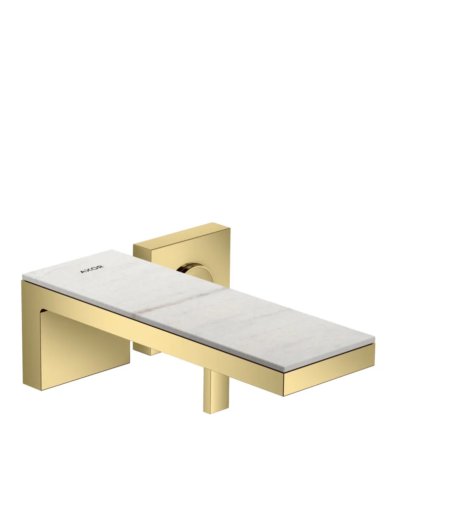 Hansgrohe AXOR MyEdition Platte 245 mm Marmor Lasa Covelano Vena Oro abnehmbar Hansgrohe AXOR MyEdition Platte 245 mm Marmor Lasa Covelano Vena Oro abnehmbar