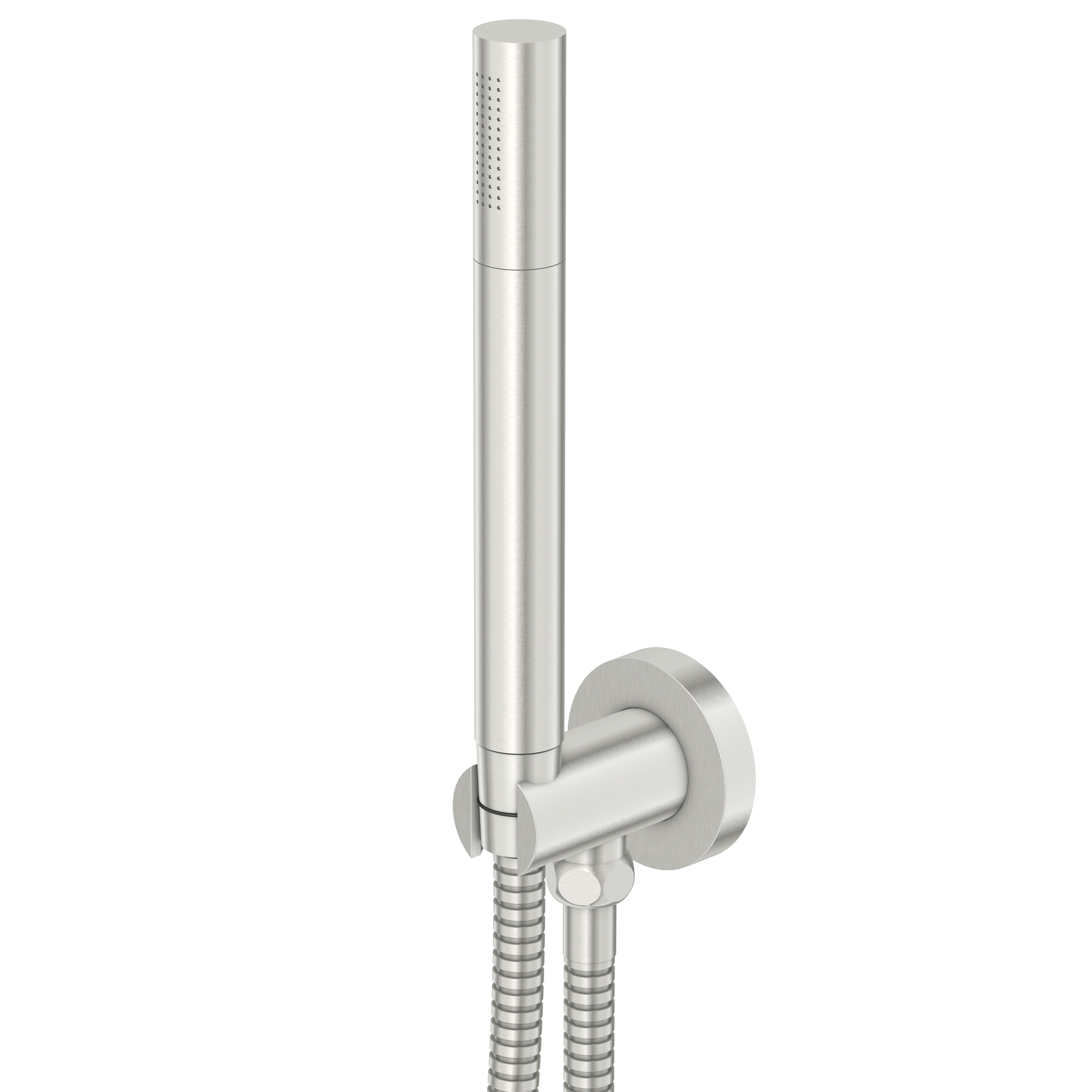 Serie 100 Handbrausegarnitur mit integriertem Brauseanschlussbogen ½″ Serie 100 Handbrausegarnitur mit integriertem Brauseanschlussbogen ½″