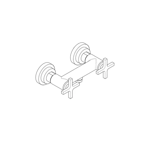 Kludi NOVA FONTE Brausearmatur CLASSIC chrom Kludi NOVA FONTE Brausearmatur CLASSIC chrom