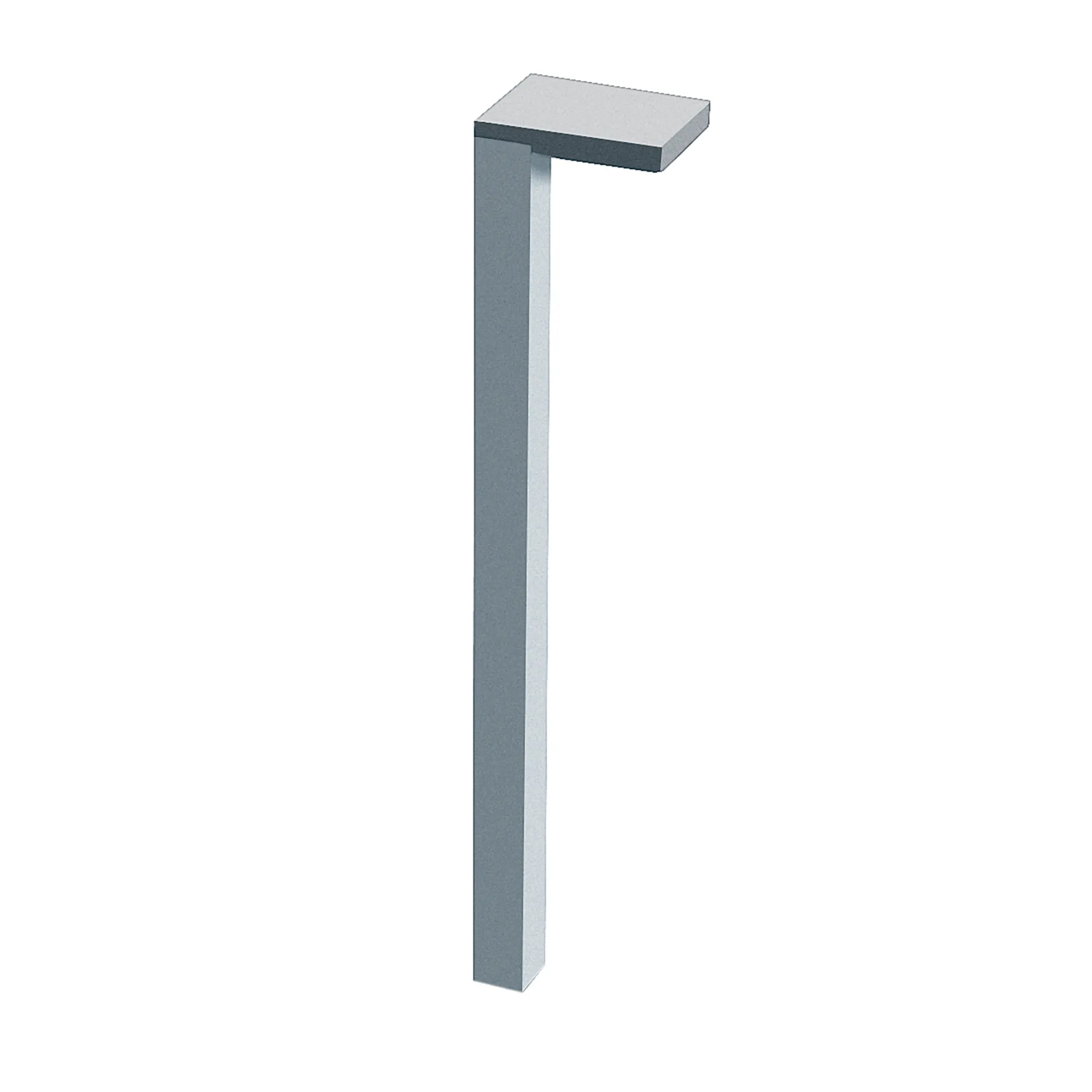 Füße (2 Stück) PRO S für WTU H483001/2 aluminium