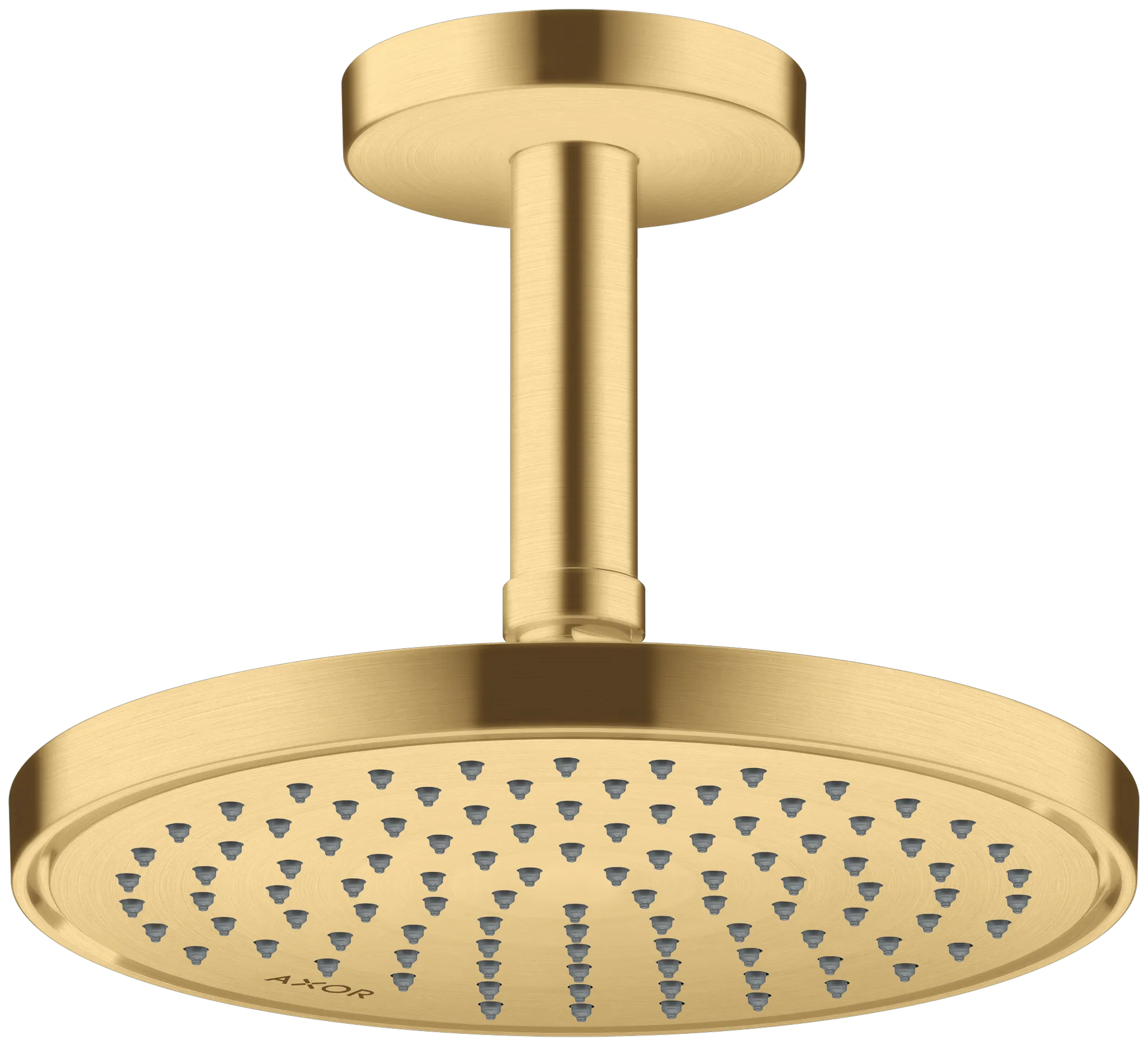 Hansgrohe AXOR ShowerSolutions Kopfbrause 220 1jet EcoSmart+ Brushed Gold Optic Hansgrohe AXOR ShowerSolutions Kopfbrause 220 1jet EcoSmart+ Brushed Gold Optic
