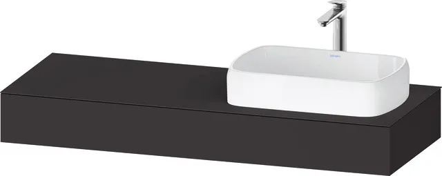Duravit Konsole „Qatego“ in Graphit Supermatt Duravit Konsole „Qatego“ in Graphit Supermatt