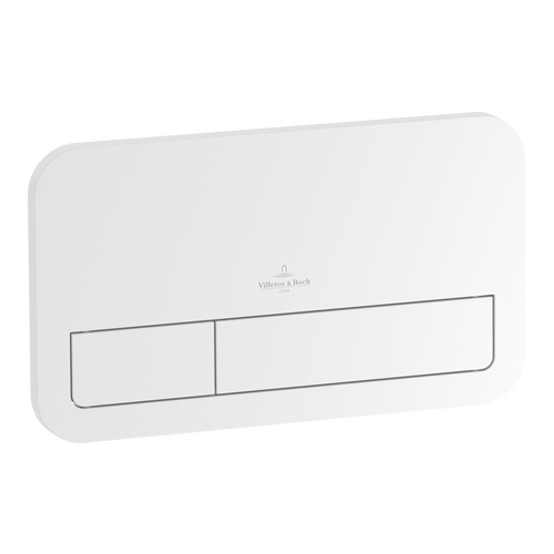Set-Vorwandelement mit WC-Combi-Pack und Betätigungsplatte, ohne Spülrand in alpinweiß Set-Vorwandelement mit WC-Combi-Pack und Betätigungsplatte, ohne Spülrand in alpinweiß