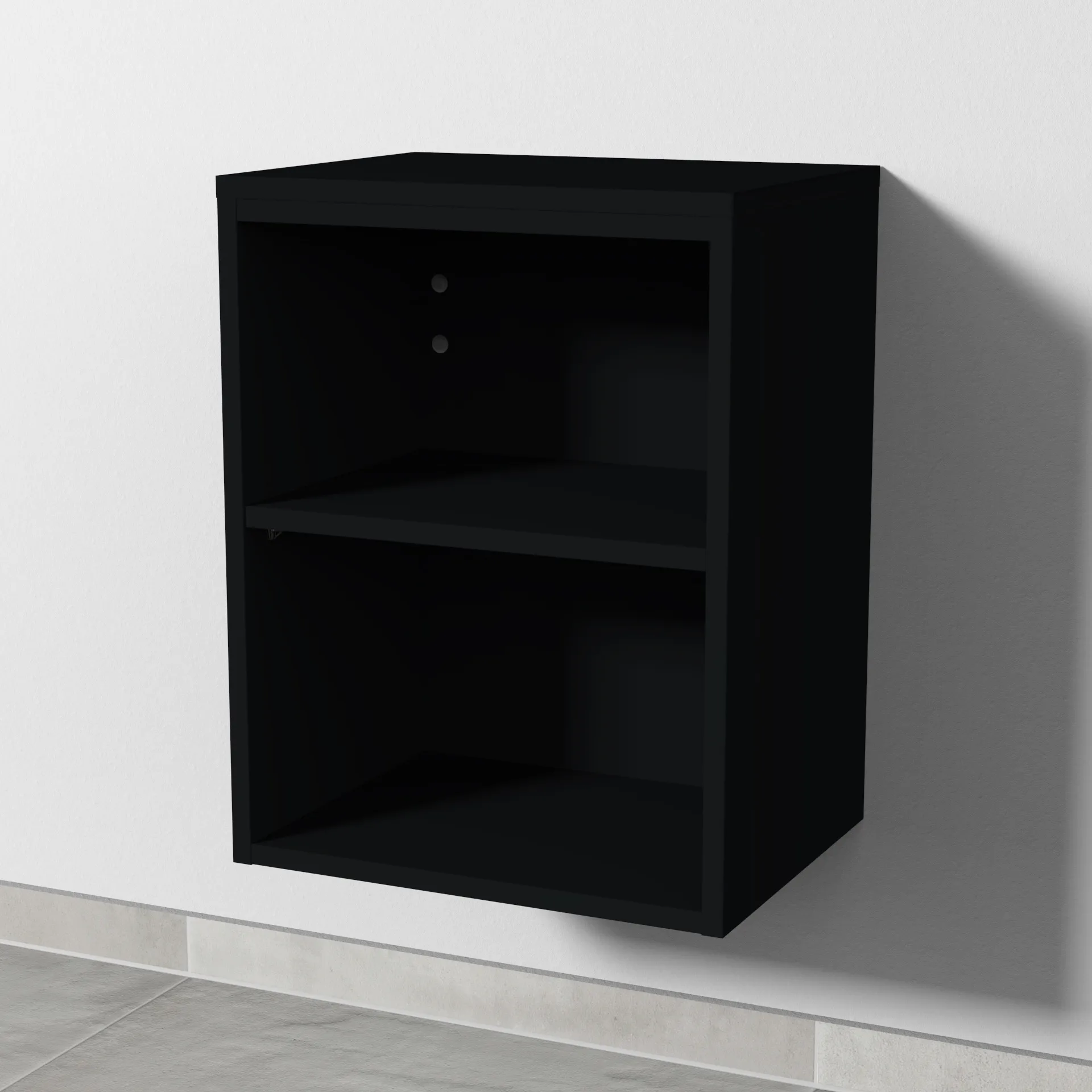 Sanipa Anbauregal „2morrow“ 400 × 504 × 309 mm in Schwarz (matt) Sanipa Anbauregal „2morrow“ 400 × 504 × 309 mm in Schwarz (matt)