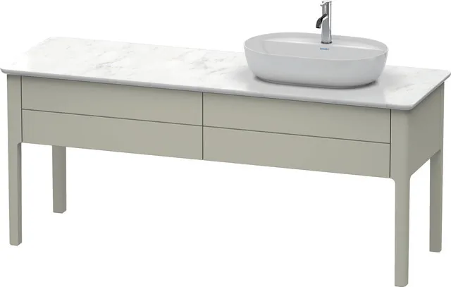 Duravit Waschtischunterschrank bodenstehend „Luv“ 173,3 × 74,3 × 57 cm