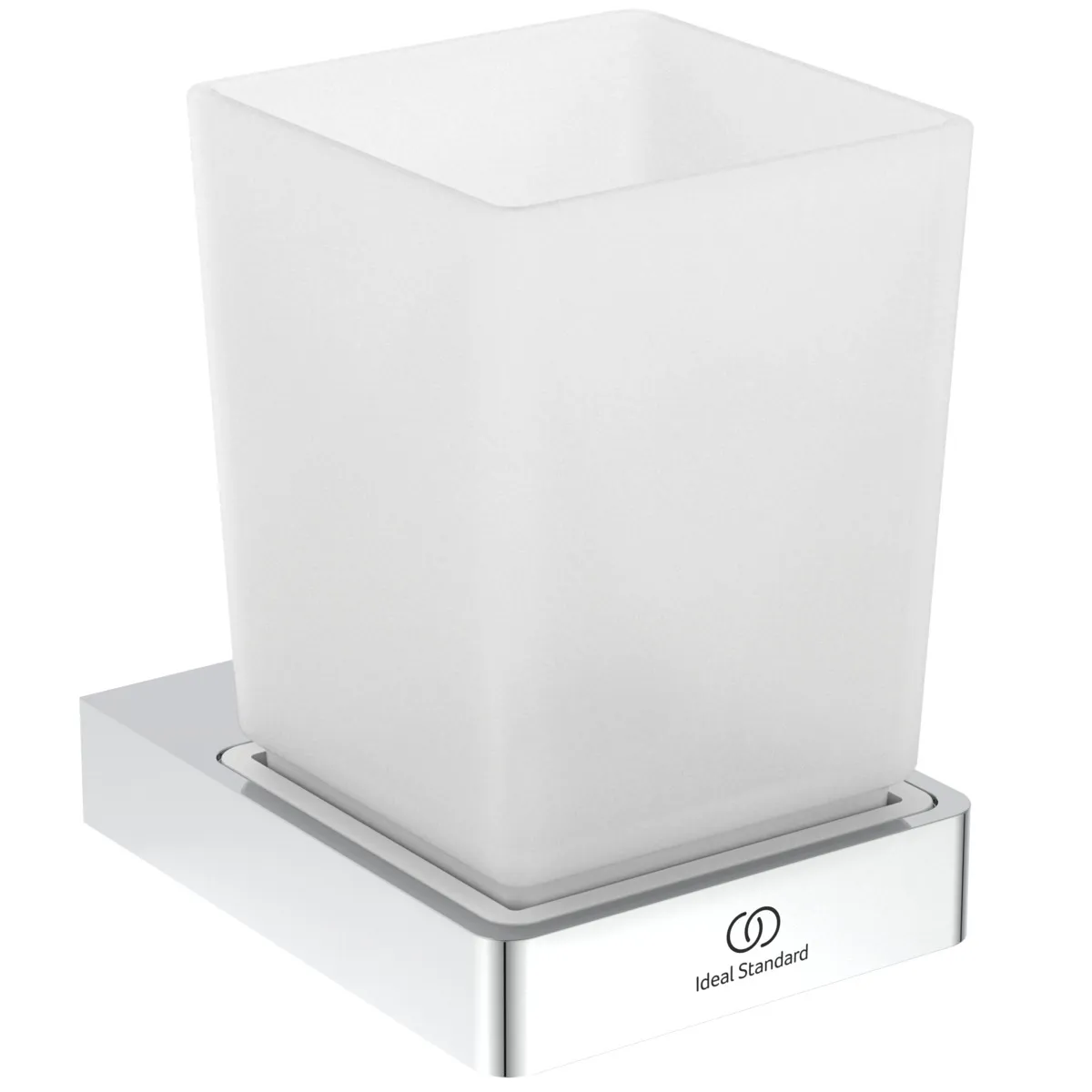 Mundglas Conca Cube, eckig, Brushed Gold Mundglas Conca Cube, eckig, Brushed Gold