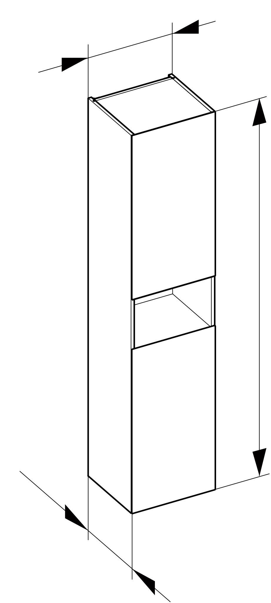 KEUCO Hochschrank „Stageline“ Inox (Glas, satiniert), Inox (Lack, seidenmatt), Anschlag links, mit Beleuchtung 400 × 1800 × 360 mm KEUCO Hochschrank „Stageline“ Inox (Glas, satiniert), Inox (Lack, seidenmatt), Anschlag links, mit Beleuchtung 400 × 1800 × 360 mm