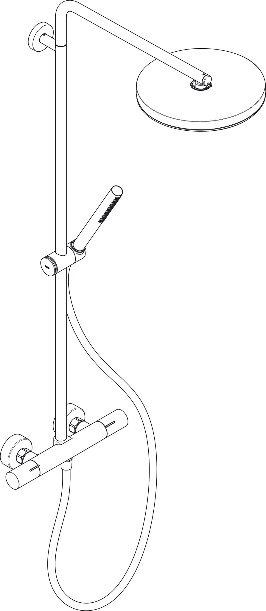 Hansgrohe Duschsystem „Pulsify S Puro“