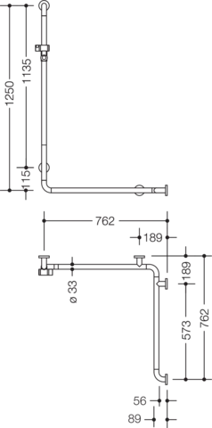 HEWI Haltegriff „Serie 801“