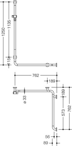 HEWI Haltegriff „Serie 801“ HEWI Haltegriff „Serie 801“