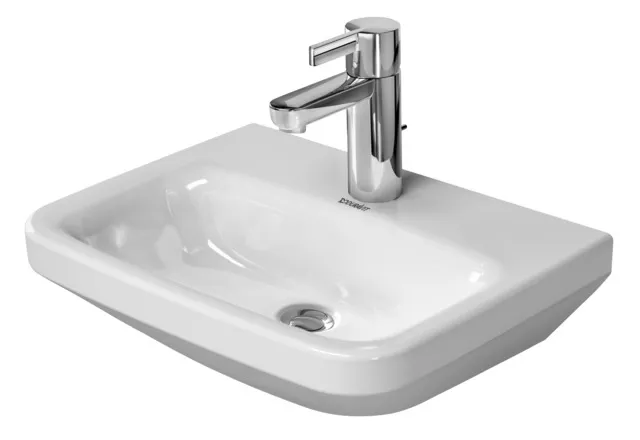 Wandwaschtisch „DuraStyle“, ohne Überlauf, Hahnlochposition mittig Wandwaschtisch „DuraStyle“, ohne Überlauf, Hahnlochposition mittig