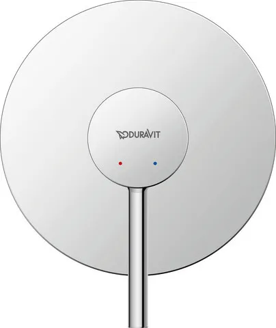 Duravit Einhand-Unterputz-Armatur „Circle“ in Chrom Duravit Einhand-Unterputz-Armatur „Circle“ in Chrom