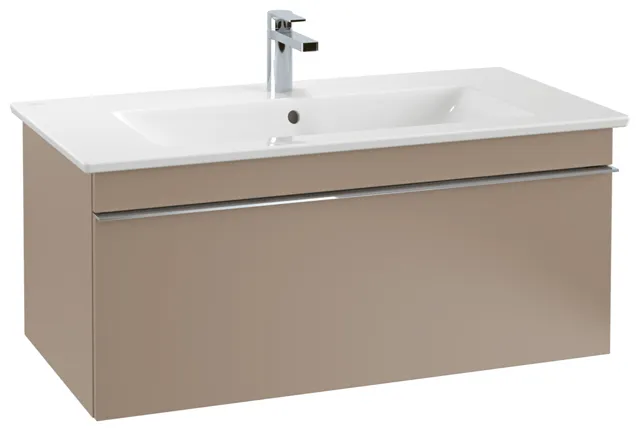 Villeroy & Boch Wandwaschtisch „Venticello“ 1000 × 500 × 170 mm, für Becken mittig, mit Hahnlochbohrung, Hahnlochposition mittig in Weiß Alpin Villeroy & Boch Wandwaschtisch „Venticello“ 1000 × 500 × 170 mm, für Becken mittig, mit Hahnlochbohrung, Hahnlochposition mittig in Weiß Alpin