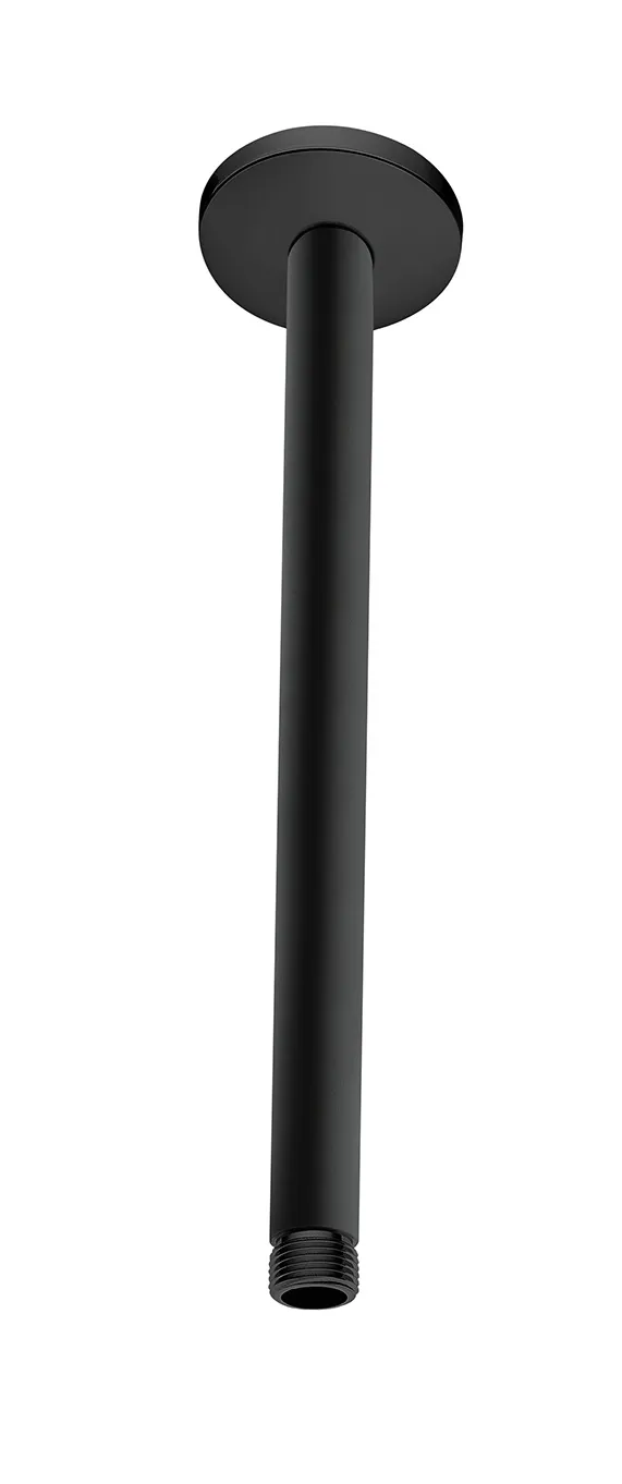 VitrA Origin Deckenarm für Duschkopf Länge 30 cm mit Anschluss G ½" Schwarz Matt