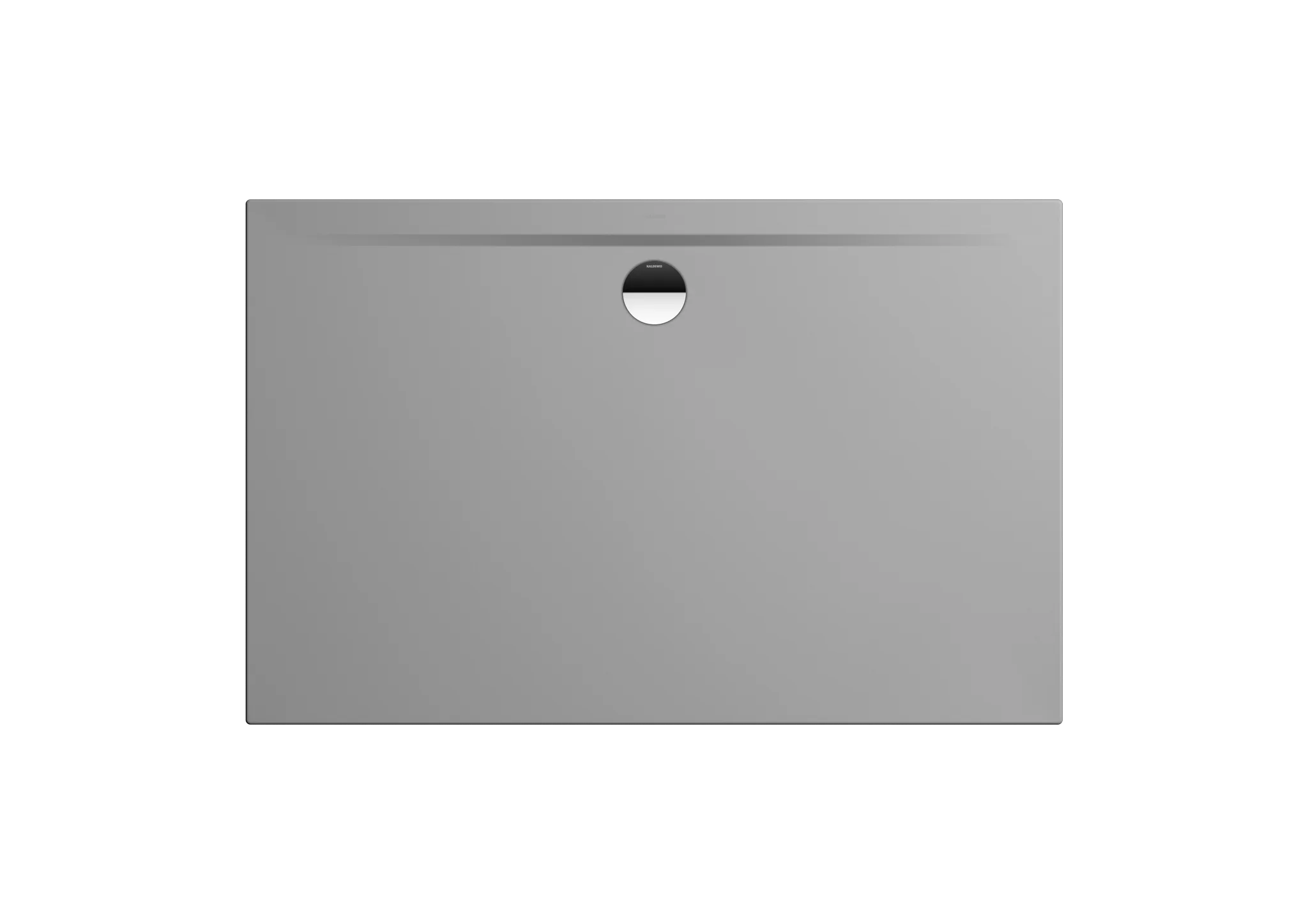 Kaldewei SUPERPLAN ZERO Duschfläche, extraflach, 750x1400 mm, cool grey 30, Perl-Effekt, 20 mm tief, seitlicher Ablauf