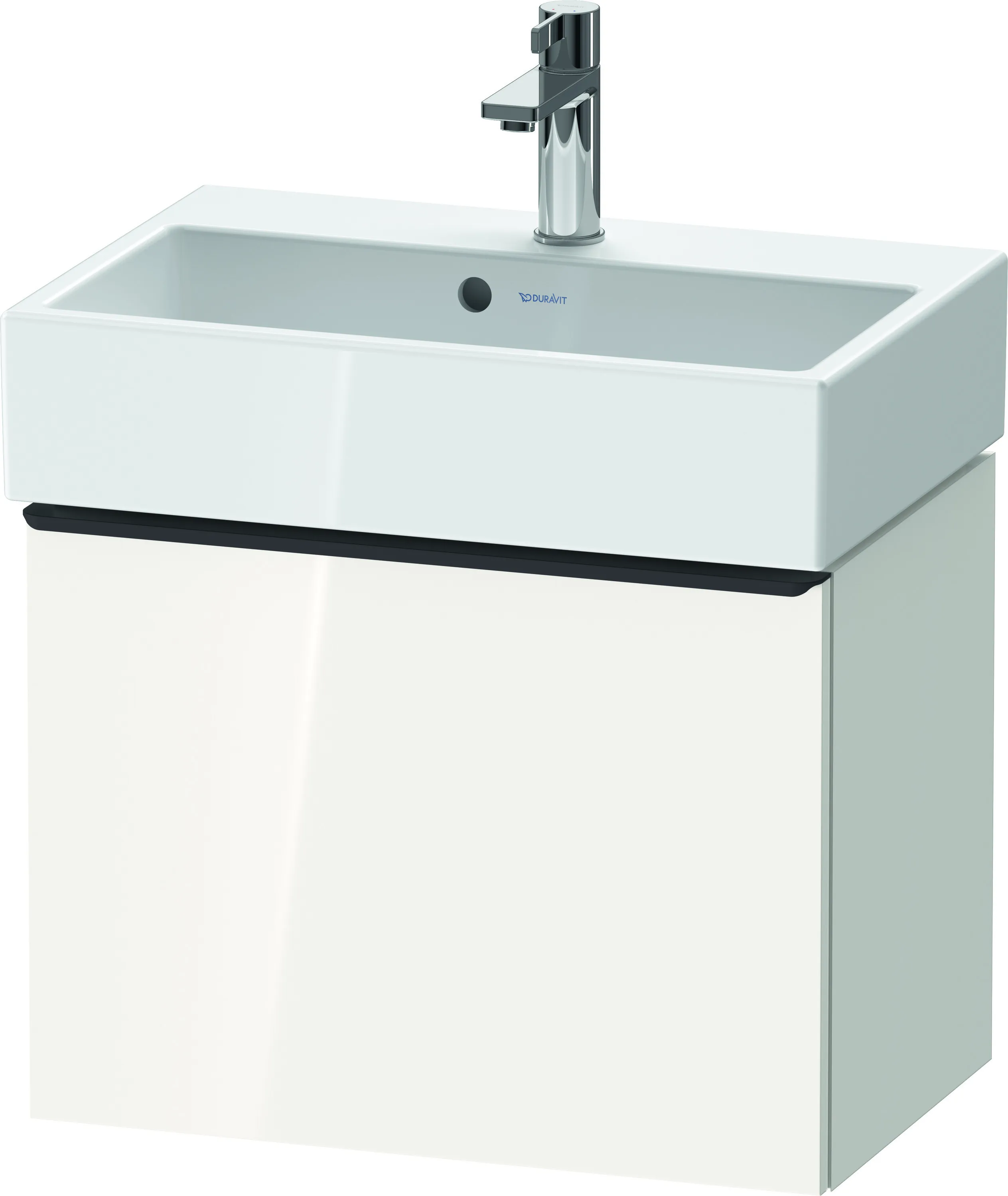 Duravit Waschtischunterschrank wandhängend „D-Neo“ 58,4 × 44 × 37,2 cm Weiß Hochglanz Duravit Waschtischunterschrank wandhängend „D-Neo“ 58,4 × 44 × 37,2 cm Weiß Hochglanz