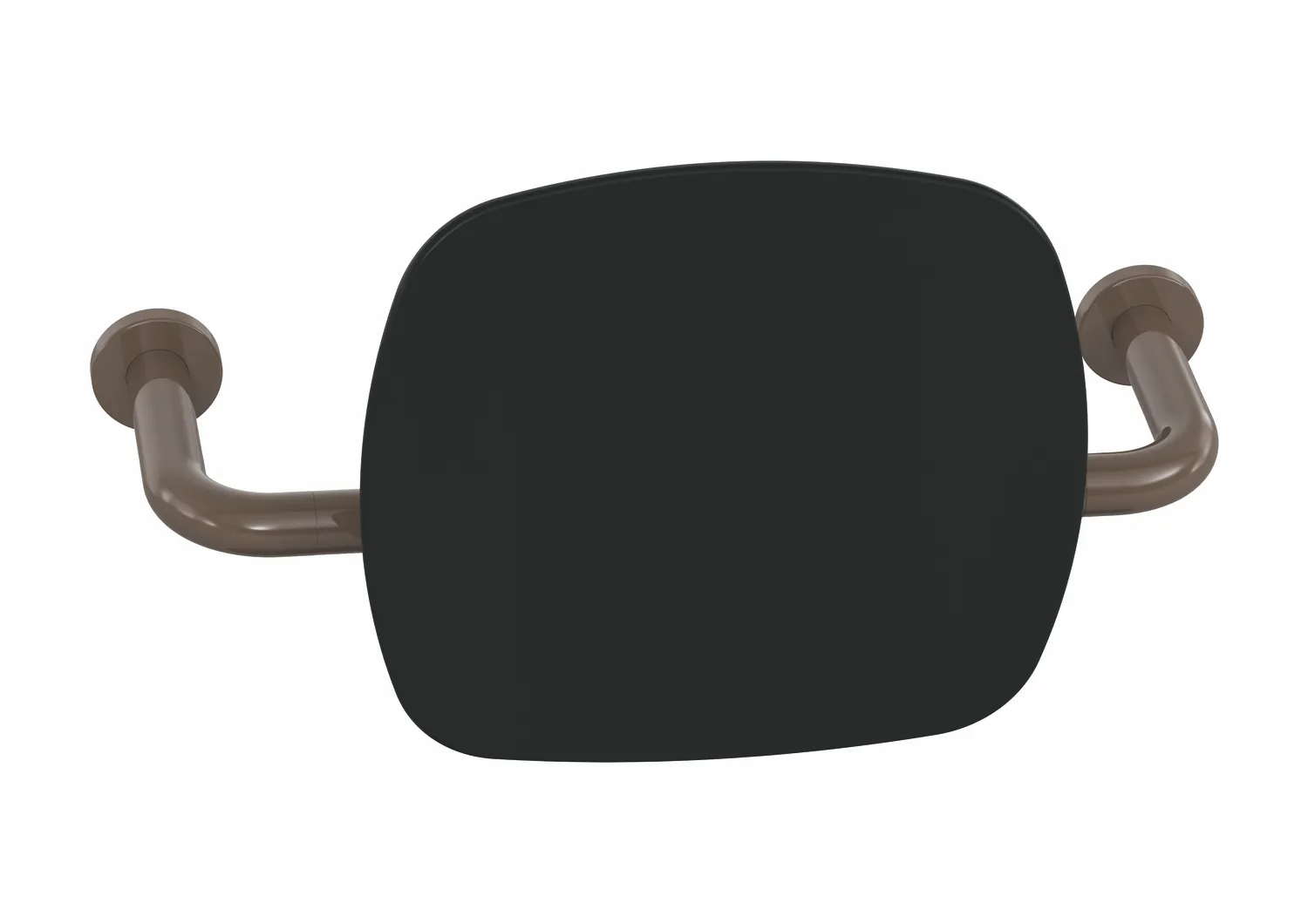 Rückenstütze BS Fb 90, WA 230mm Wandmontage reinweiß Rückenstütze BS Fb 90, WA 230mm Wandmontage reinweiß