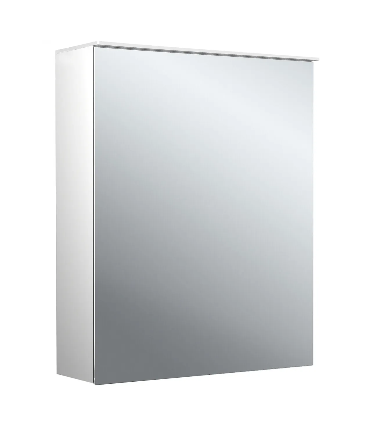 Lichtspiegelschrank pure II Lichtsegel, Aufputz, mit Waschtischbeleuchtung, 1 Tür, 600mm Lichtspiegelschrank pure II Lichtsegel, Aufputz, mit Waschtischbeleuchtung, 1 Tür, 600mm