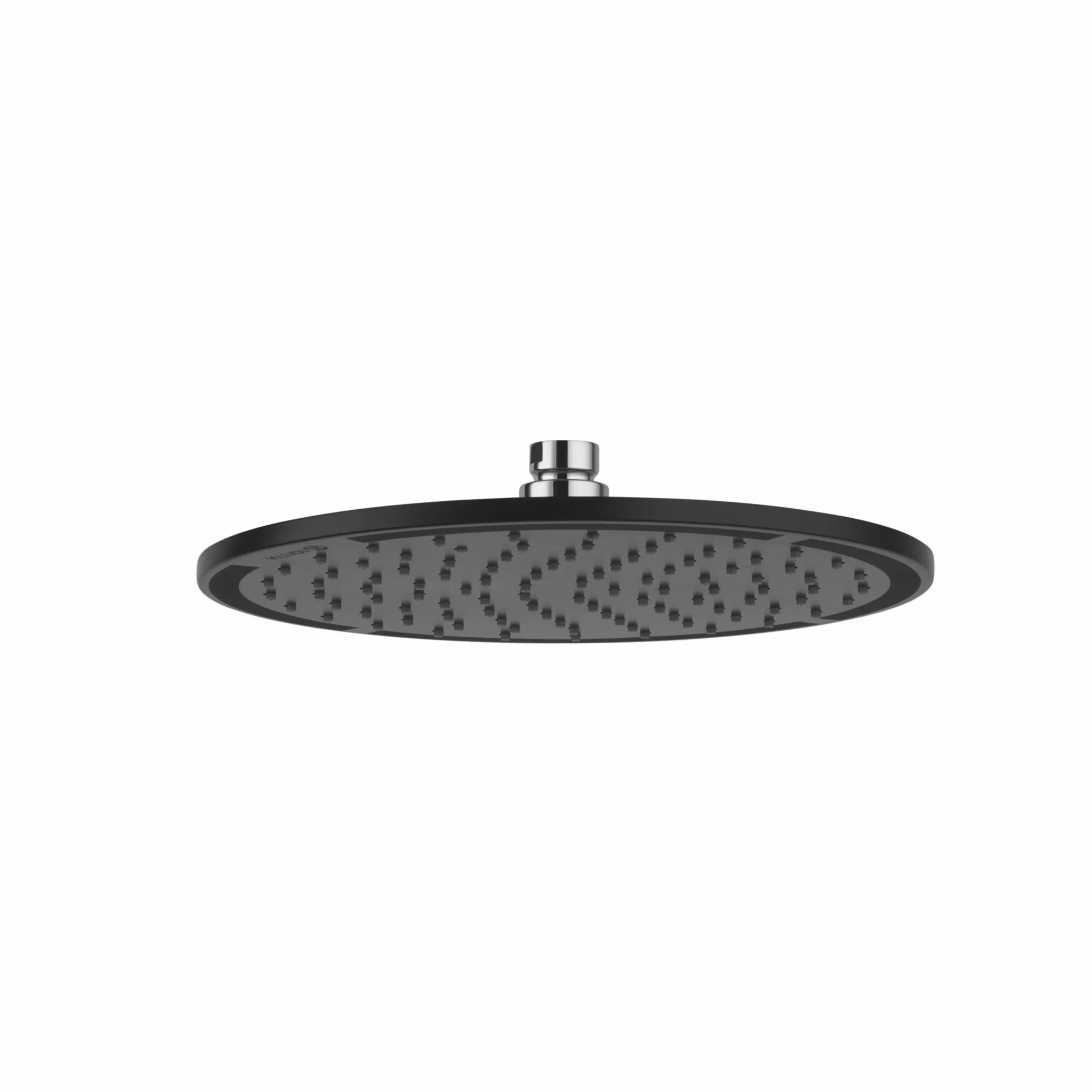 A-QA Tellerkopfbrause 250 mm mattschwarz/chrom