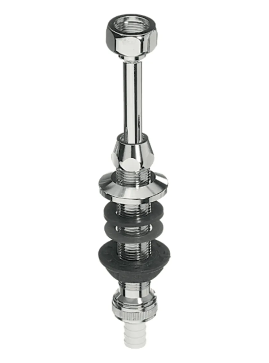 Spülengarnitur, Überwurfmutter G 3/4 IG, Schlauchverschraubung Ø 14,5 mm (DN 20 G 3/4 AG), chrom Spülengarnitur, Überwurfmutter G 3/4 IG, Schlauchverschraubung Ø 14,5 mm (DN 20 G 3/4 AG), chrom