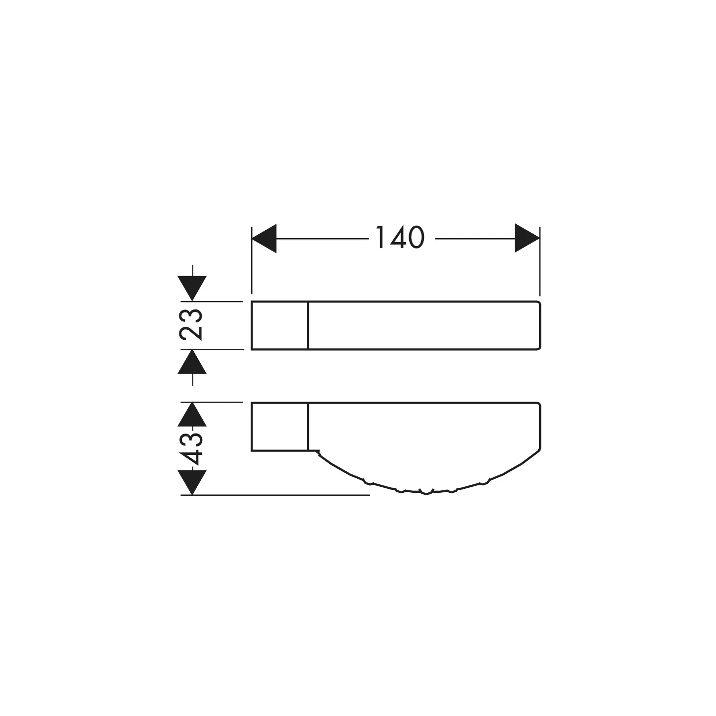 Hansgrohe Casetta Seifenschale D, Chrom Hansgrohe Casetta Seifenschale D, Chrom