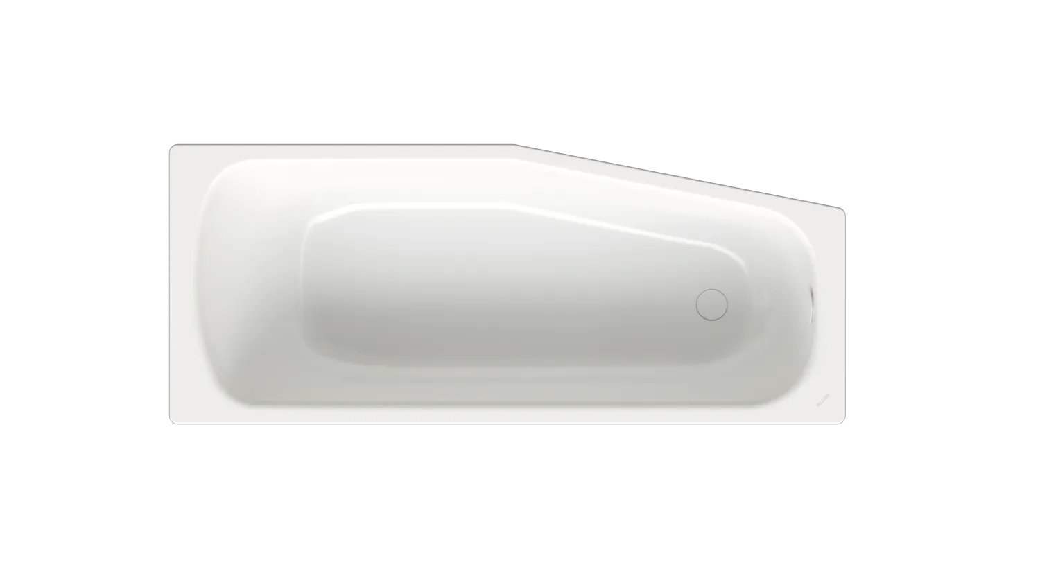 Bette Bambino Snow - Raumspar-Badewanne, 1-Sitzer, glasierter Titan-Stahl, 1570 x 650 mm, links, Randhöhe 30 mm Bette Bambino Snow - Raumspar-Badewanne, 1-Sitzer, glasierter Titan-Stahl, 1570 x 650 mm, links, Randhöhe 30 mm