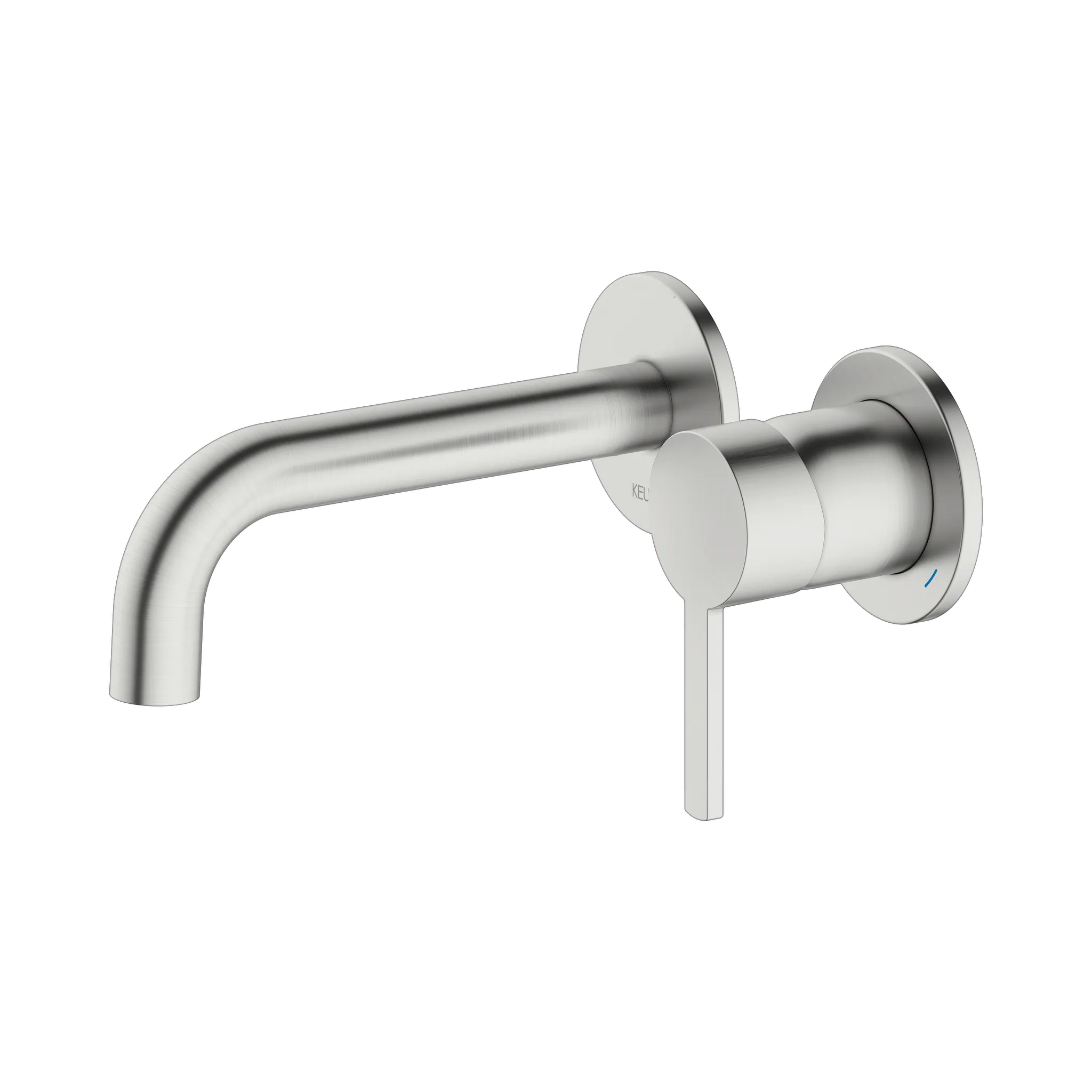 KEUCO PLAN BLUE Einhebel-Waschtischmischer Unterputz, 2-Loch, Edelstahl-finish, Ausladung 165 mm KEUCO PLAN BLUE Einhebel-Waschtischmischer Unterputz, 2-Loch, Edelstahl-finish, Ausladung 165 mm