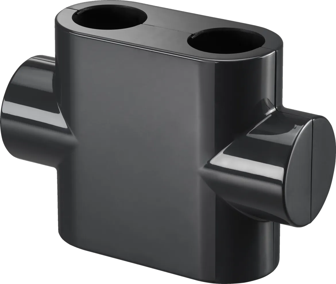 Oventrop Abdeckung für „Multiblock T“ Durchgangsform in anthrazit Oventrop Abdeckung für „Multiblock T“ Durchgangsform in anthrazit