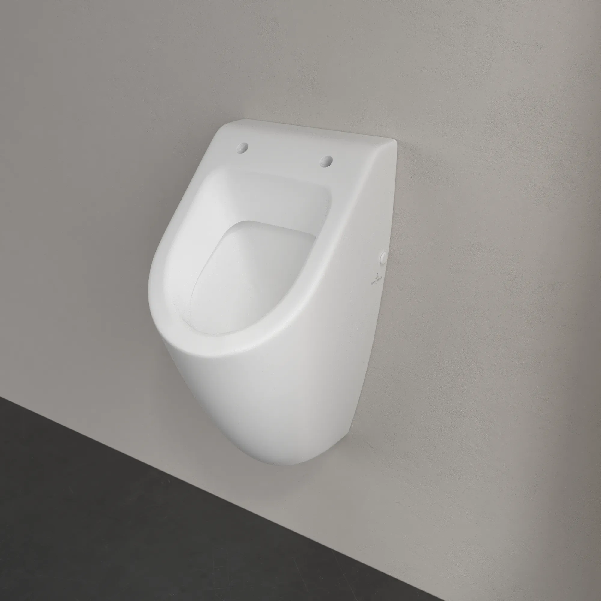 Villeroy & Boch Absaug-Urinal Subway, oval, Stone White CeramicPlus, 285 x 315 mm, Höhe 535 mm Villeroy & Boch Absaug-Urinal Subway, oval, Stone White CeramicPlus, 285 x 315 mm, Höhe 535 mm