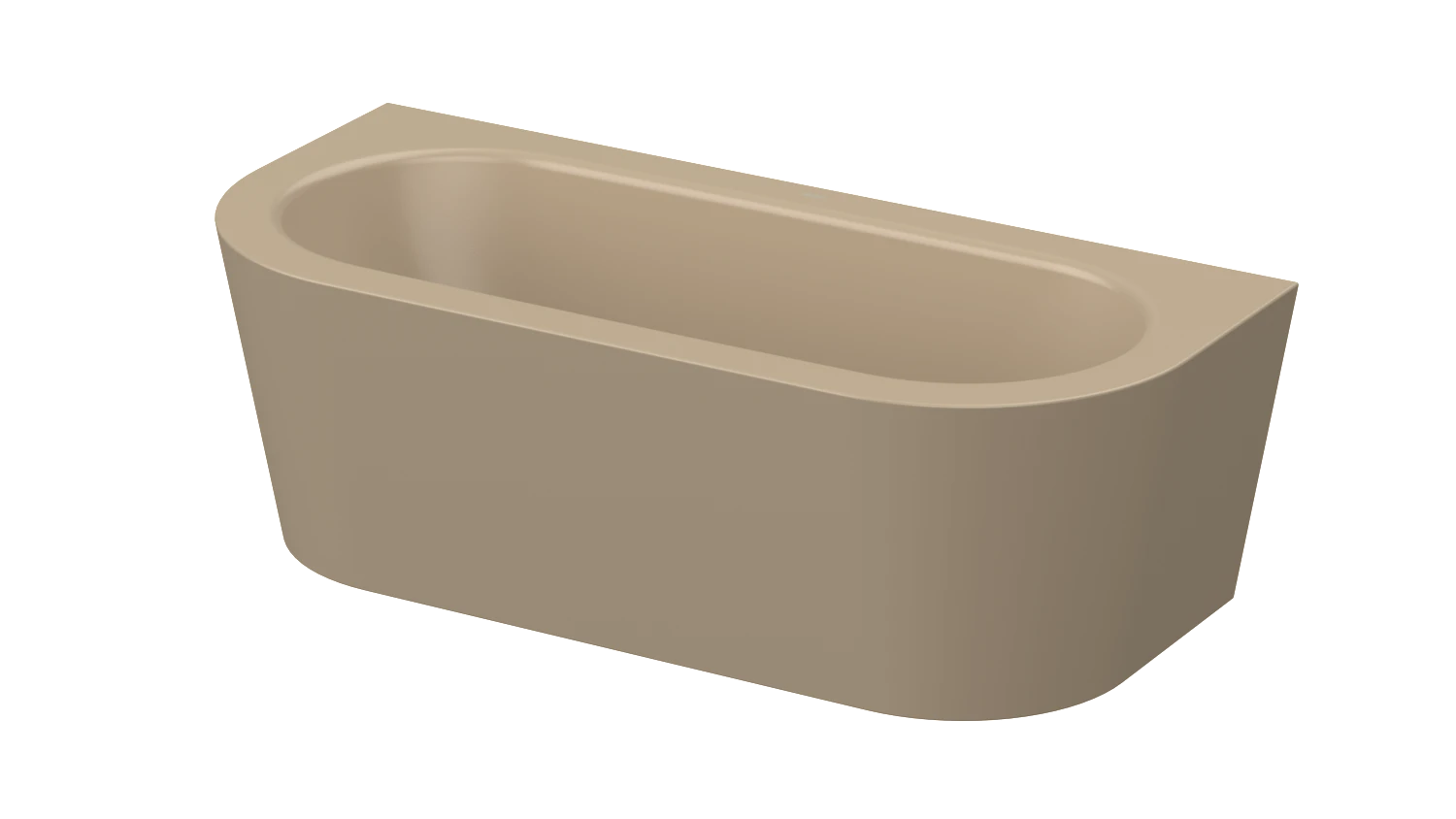 Bette rechteck Badewanne „BetteStarlet I Silhouette“ 175 × 80 cm in Greige