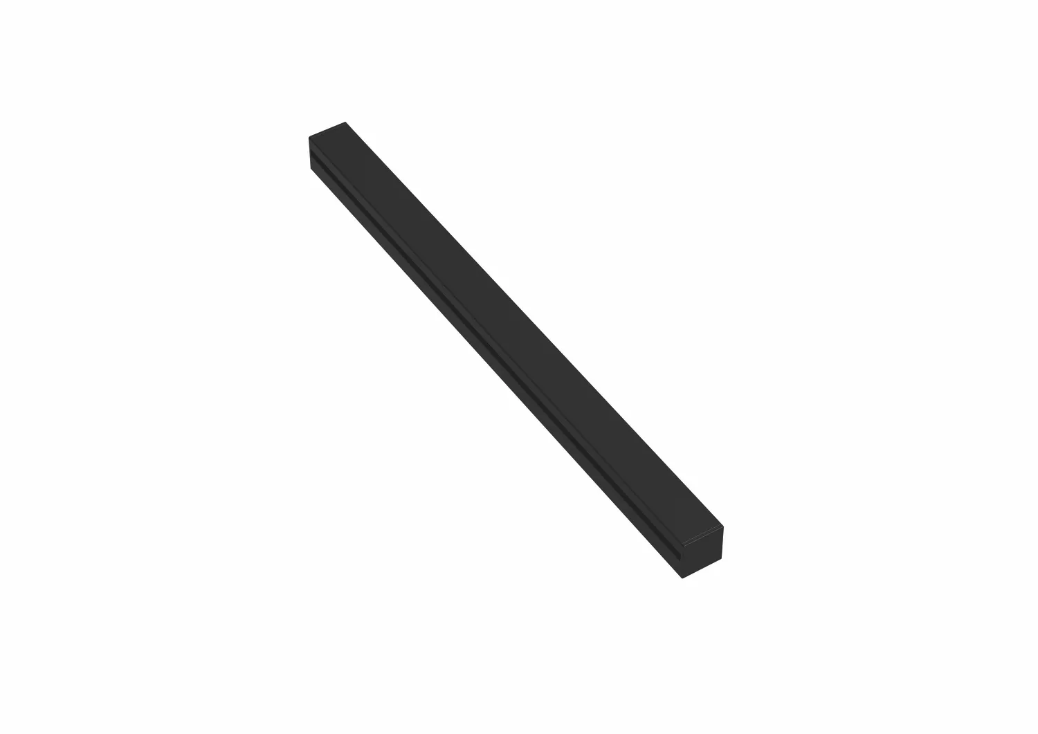 HEWI Wandprofil mit Kappe/n in Signalweiß matt HEWI Wandprofil mit Kappe/n in Signalweiß matt