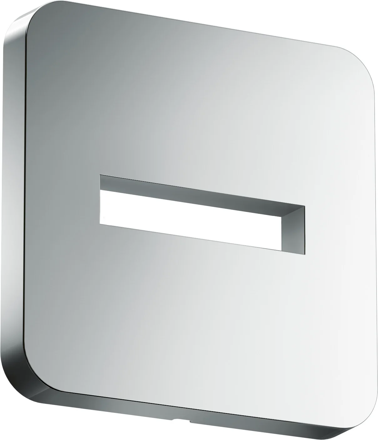 Hansgrohe AXOR ShowerSolutions Rosette softsquare, Chrom, Metall, Wandmontage Hansgrohe AXOR ShowerSolutions Rosette softsquare, Chrom, Metall, Wandmontage