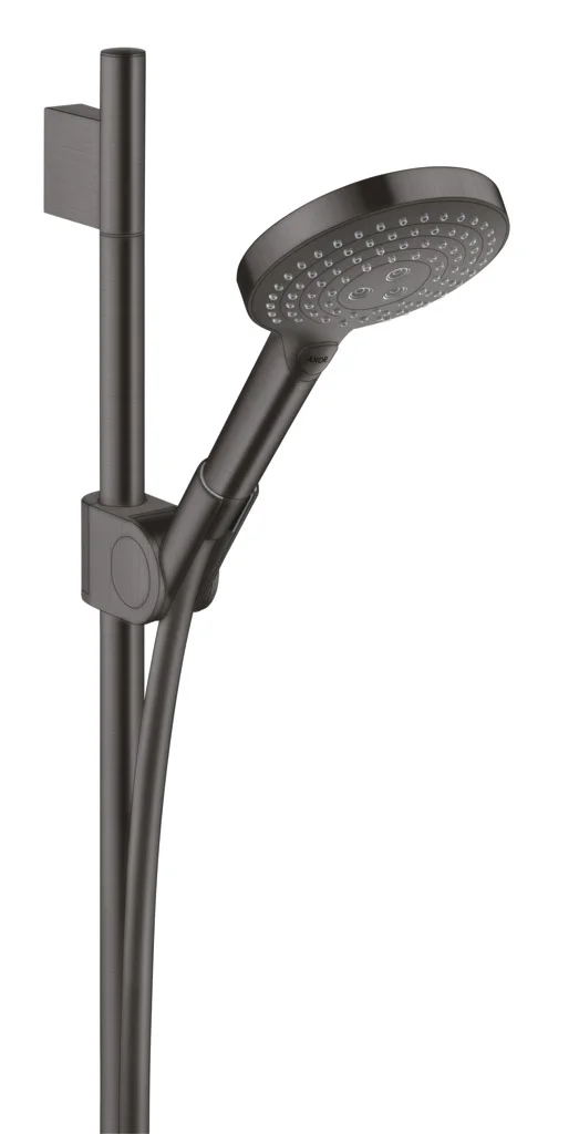 Hansgrohe AXOR Uno Brauseset 0,90 m mit Handbrause 120 3jet, Brushed Black Chrome