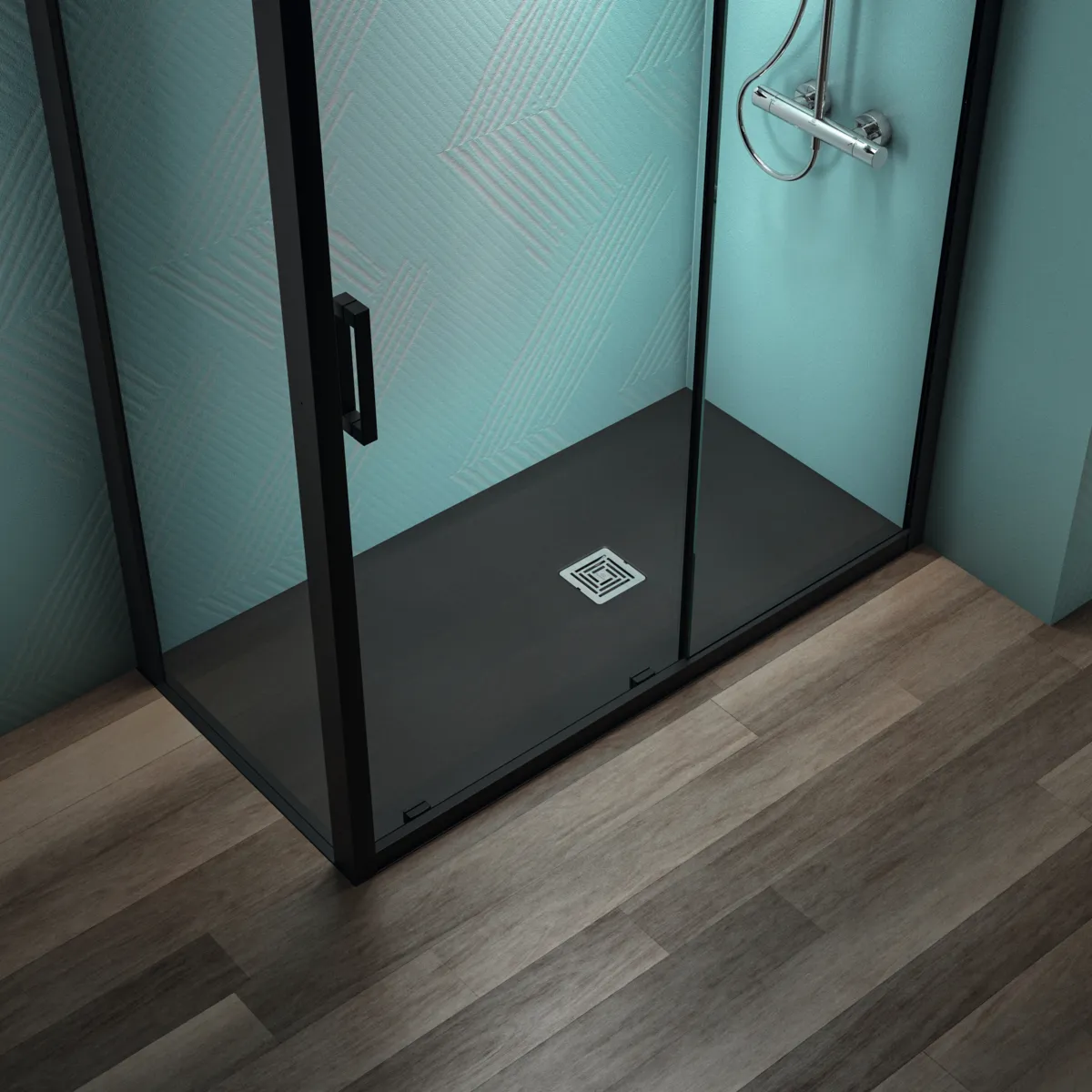 Ideal Standard Duschwanne „UltraFlatS+“ 70 × 140 cm in Schiefer Ideal Standard Duschwanne „UltraFlatS+“ 70 × 140 cm in Schiefer