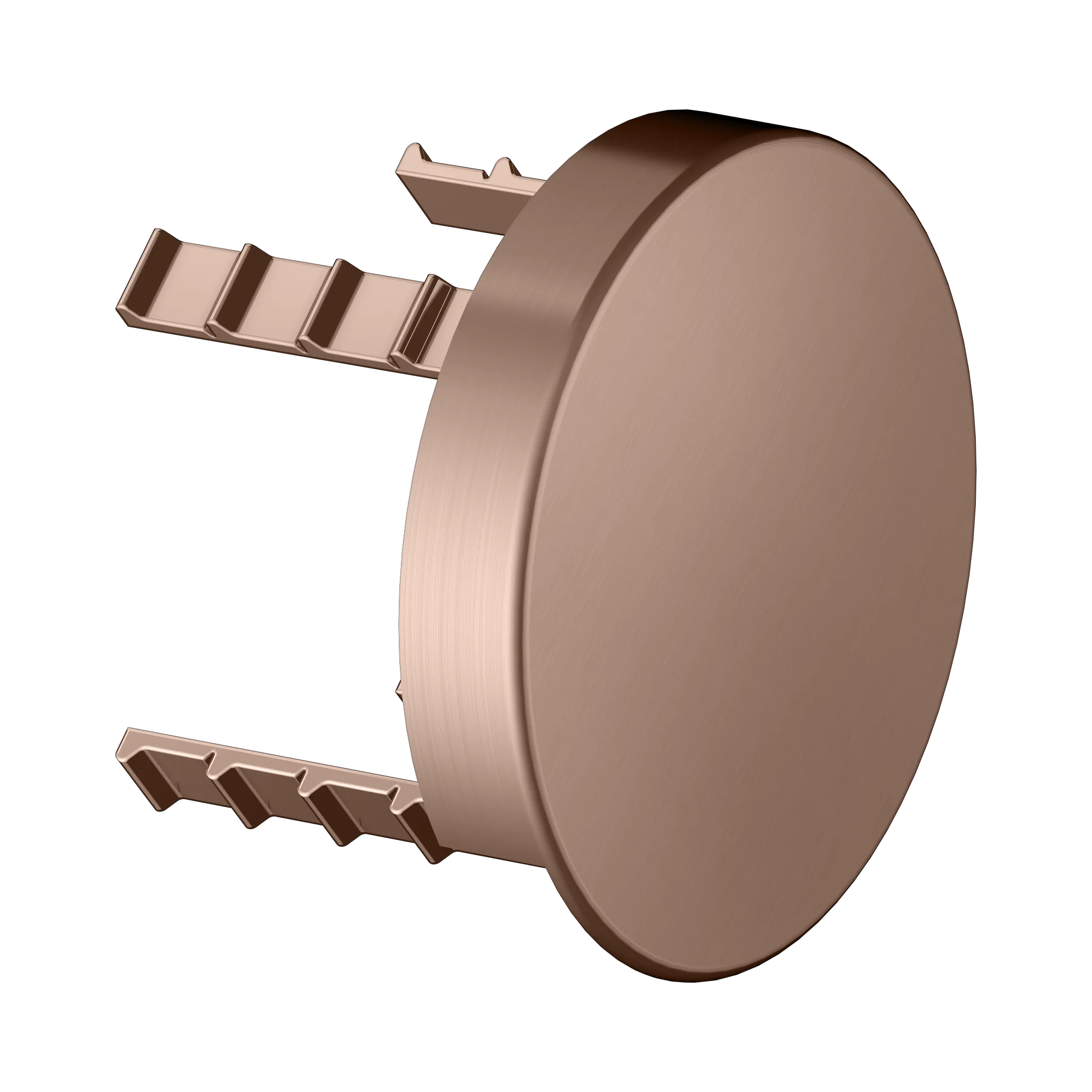 KEUCO Abdeckblende rund für Rohrunterbrecher 90 mm Rotgold gebürstet KEUCO Abdeckblende rund für Rohrunterbrecher 90 mm Rotgold gebürstet