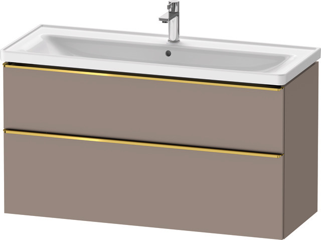 Duravit Waschtischunterschrank wandhängend „D-Neo“ 118,4 × 62,5 × 45,2 cm