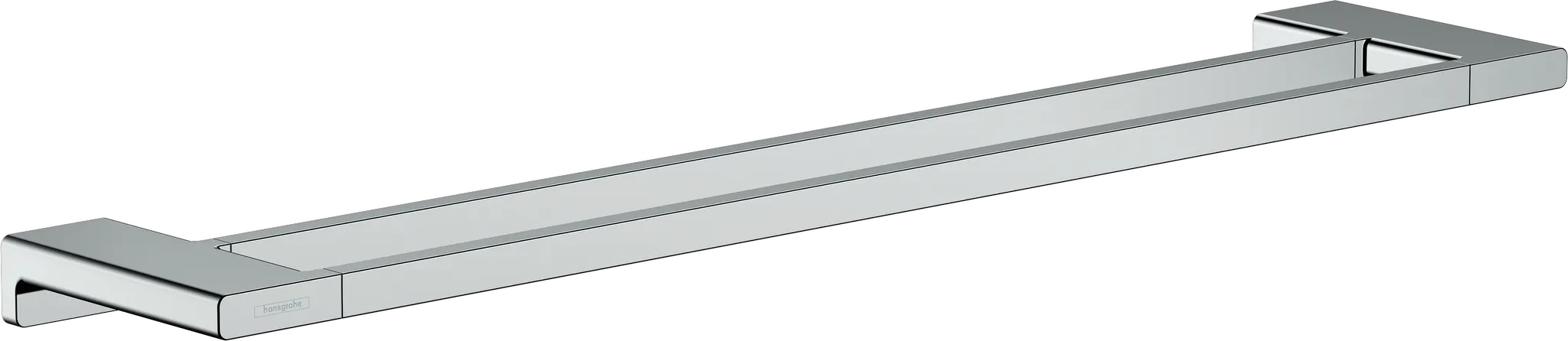Hansgrohe AddStoris Q Doppelbadetuchhalter, Chrom Hansgrohe AddStoris Q Doppelbadetuchhalter, Chrom