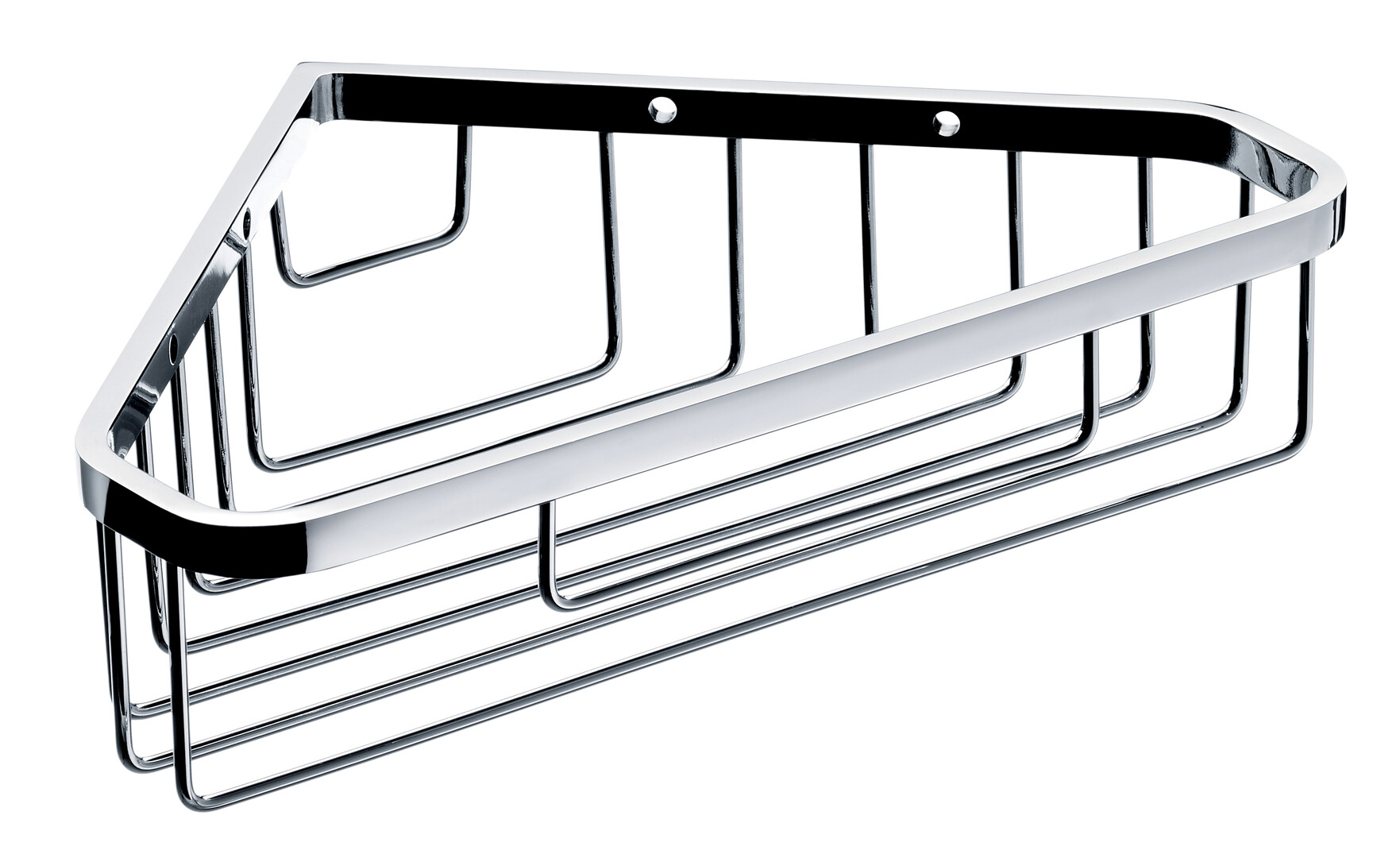 emco Eck-Schwammkorb „system 2“ 20,2 × 20,2 × 6,1 cm in chrom