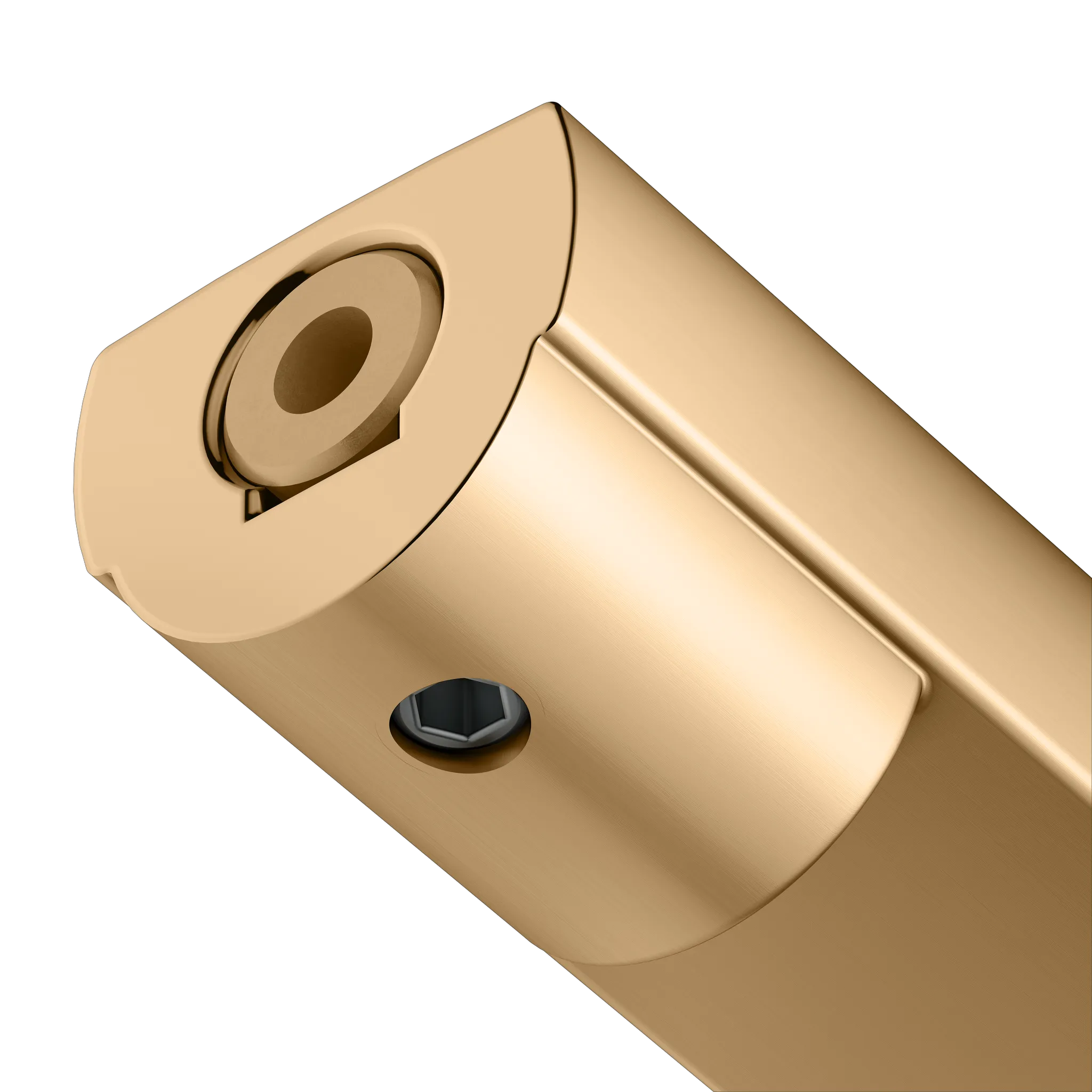 Collection Moll Ersatzrollenhalter Messing gebürstet Collection Moll Ersatzrollenhalter Messing gebürstet