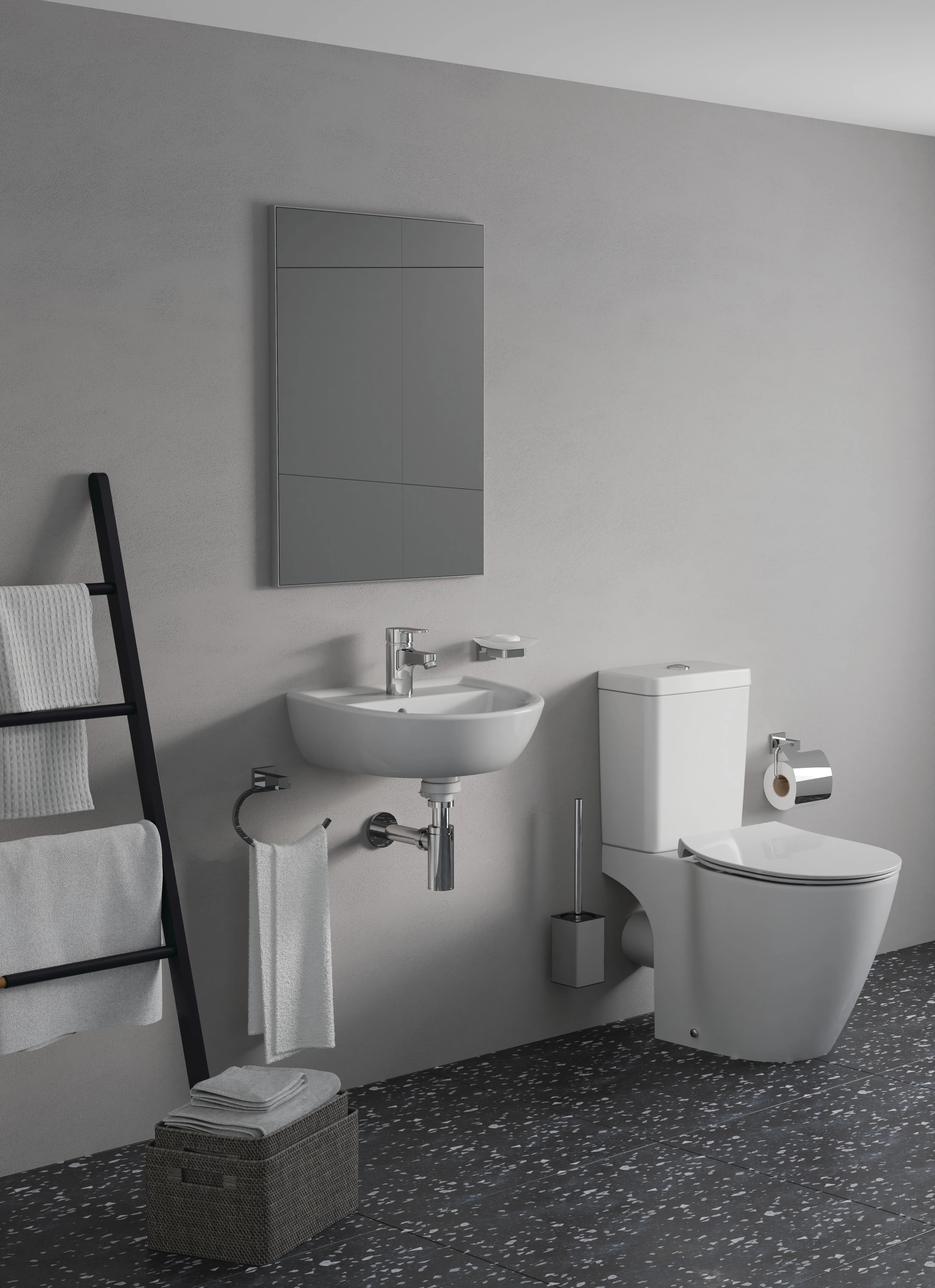 Handtuchring IOM Cube, Chrom Handtuchring IOM Cube, Chrom