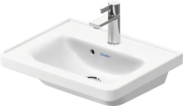 Wandwaschtisch „D-Neo“, mit Überlauf, Hahnlochposition mittig Becken: mittig / Größe: 50 × 40 cm / Hahnlochbohrung: mit 1×1 Hahnlochbohrung / Hahnlochposition: mittig / Oberflächenveredelung: ohne Oberflächenveredelung Wandwaschtisch „D-Neo“, mit Überlauf, Hahnlochposition mittig Becken: mittig / Größe: 50 × 40 cm / Hahnlochbohrung: mit 1×1 Hahnlochbohrung / Hahnlochposition: mittig / Oberflächenveredelung: ohne Oberflächenveredelung
