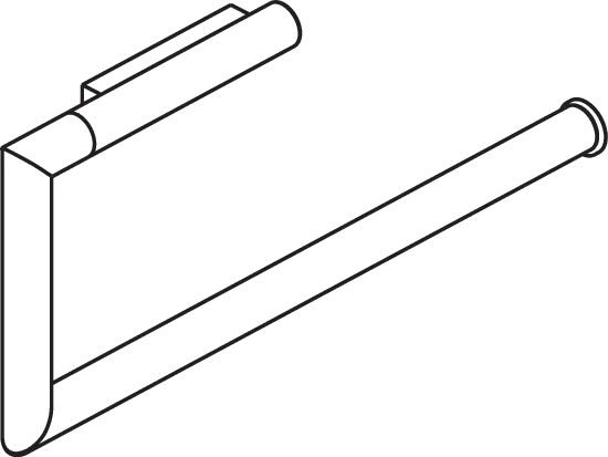 WC-Papierhalter 2-fach des Systems 162, Edelstahl, PVD, B: 250 mm, H: 110 mm, für 2 WC-Papierrollen, in Farbe CK (messing glänzend) WC-Papierhalter 2-fach des Systems 162, Edelstahl, PVD, B: 250 mm, H: 110 mm, für 2 WC-Papierrollen, in Farbe CK (messing glänzend)