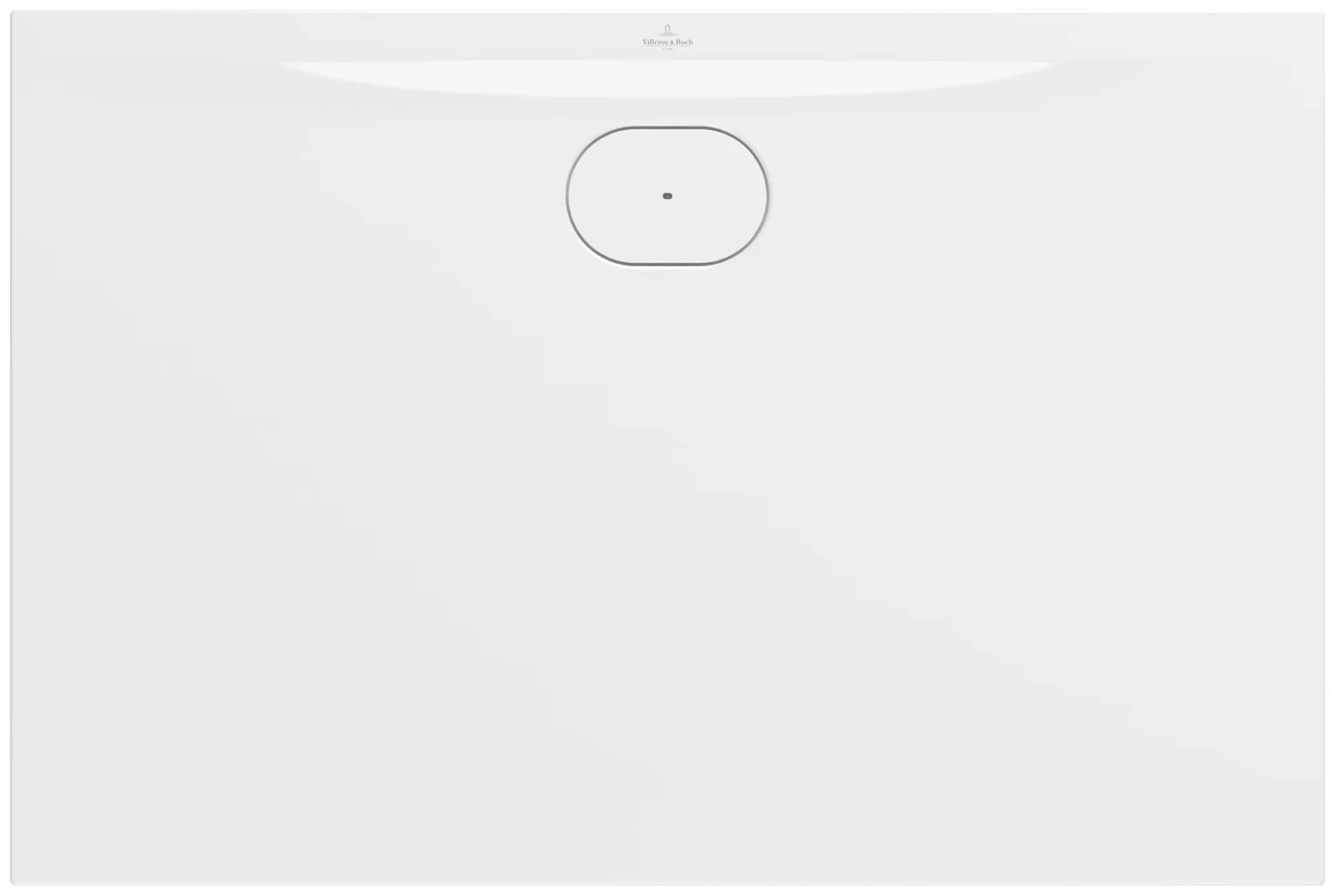 Villeroy & Boch Duschwanne Ecora UDA1280ERA2LV, rechteckig, 1200 x 800 mm, Höhe 35 mm, weiß Alpin, glänzend, ohne Rutschhemmung, ohne Füßengestell,