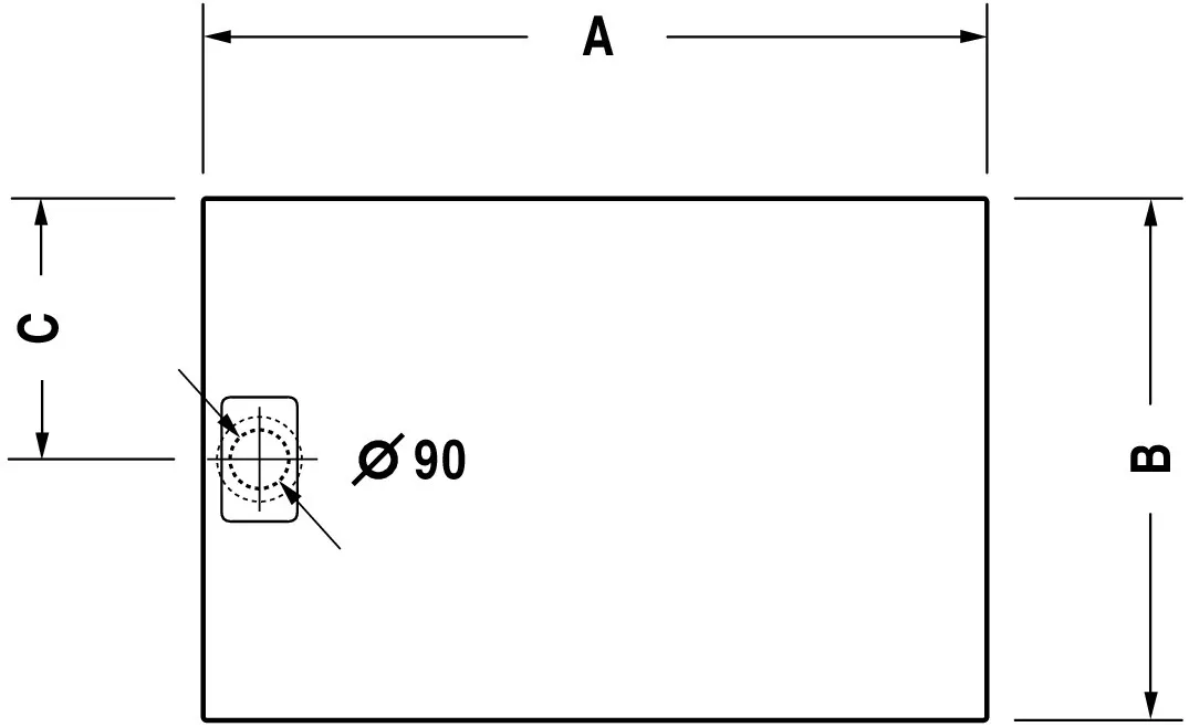 Duravit rechteck Duschwanne „Stonetto“ 90 × 80 cm in Anthrazit Matt Duravit rechteck Duschwanne „Stonetto“ 90 × 80 cm in Anthrazit Matt