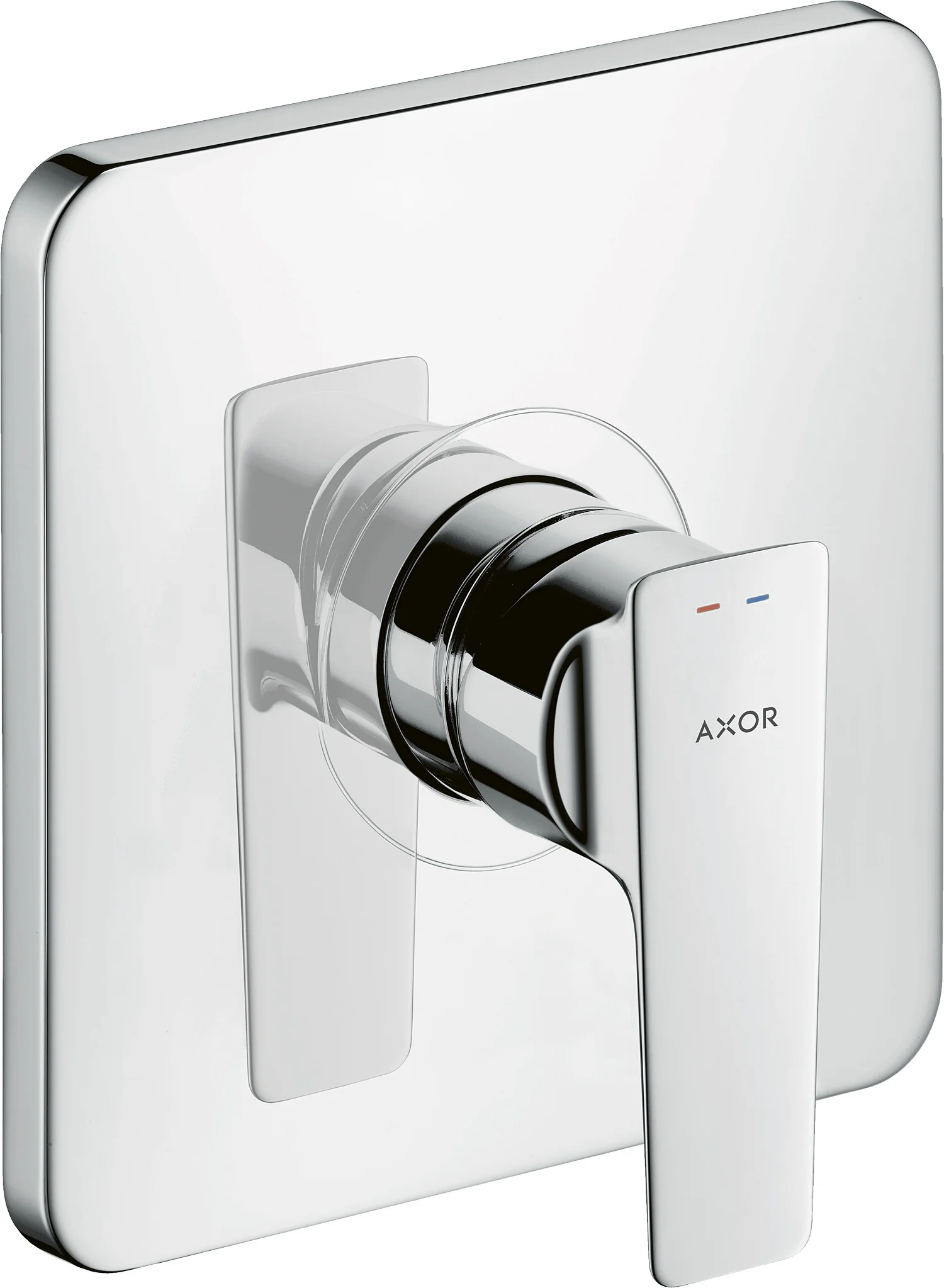 Hansgrohe AXOR Citterio E Einhebel-Brausemischer Unterputz Chrom, max. Durchfluss 29 l/min, Keramikmischsystem, einstellbare Temperaturbegrenzung, Schalldämpfer, für Durchlauferhitzer geeignet