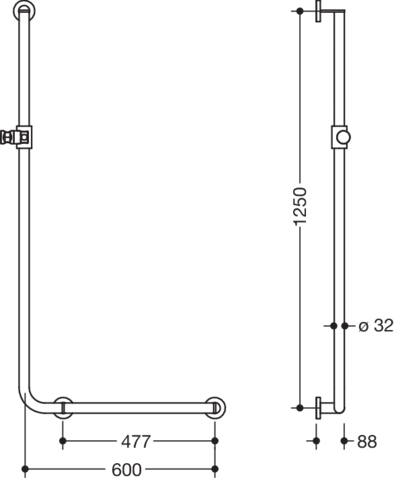 HEWI Haltegriff „System 900“