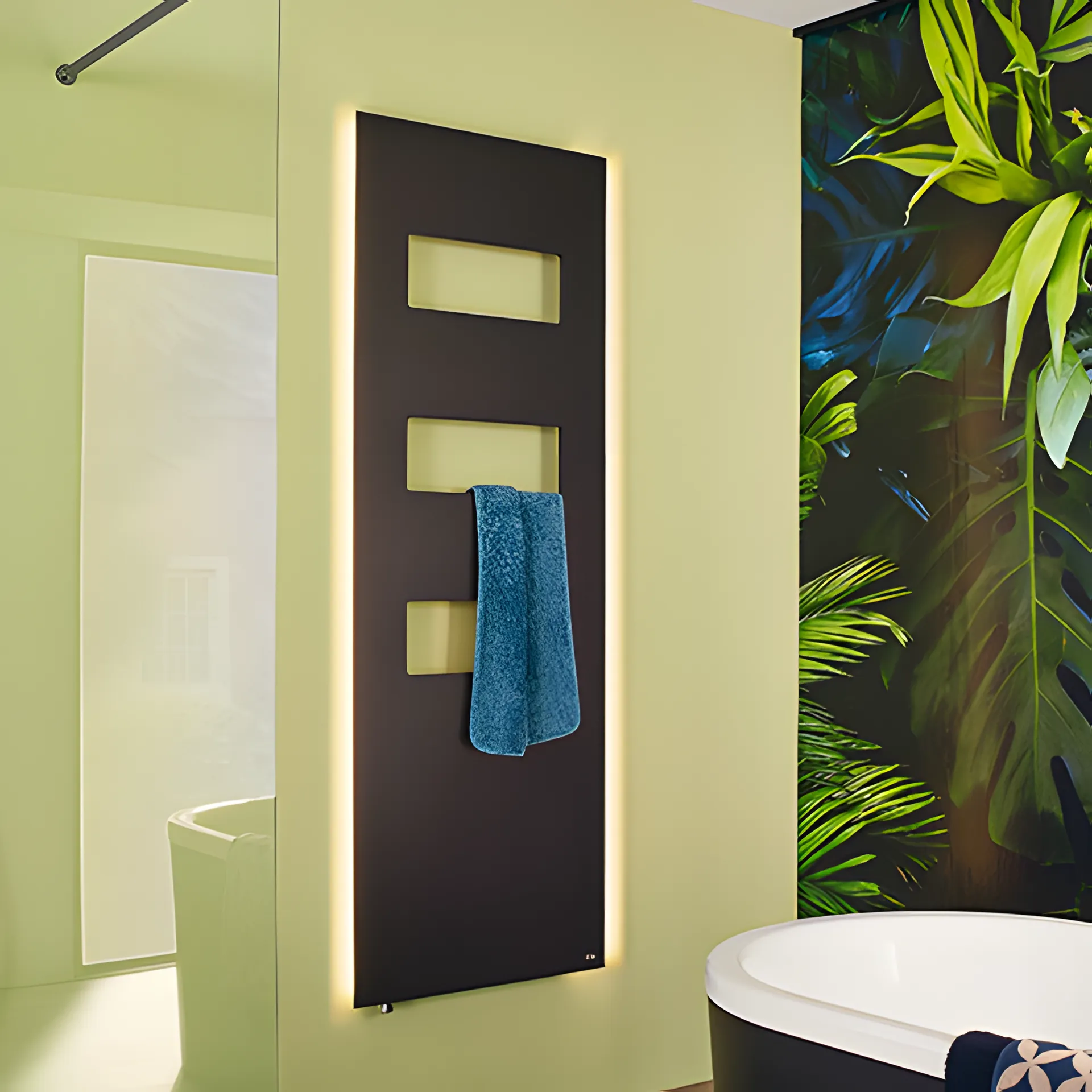 BEMM Design-Heizkörper „Plawa Spa Pur“ 52,5 × 180 cm in Steinbeige perlmatt BEMM Design-Heizkörper „Plawa Spa Pur“ 52,5 × 180 cm in Steinbeige perlmatt