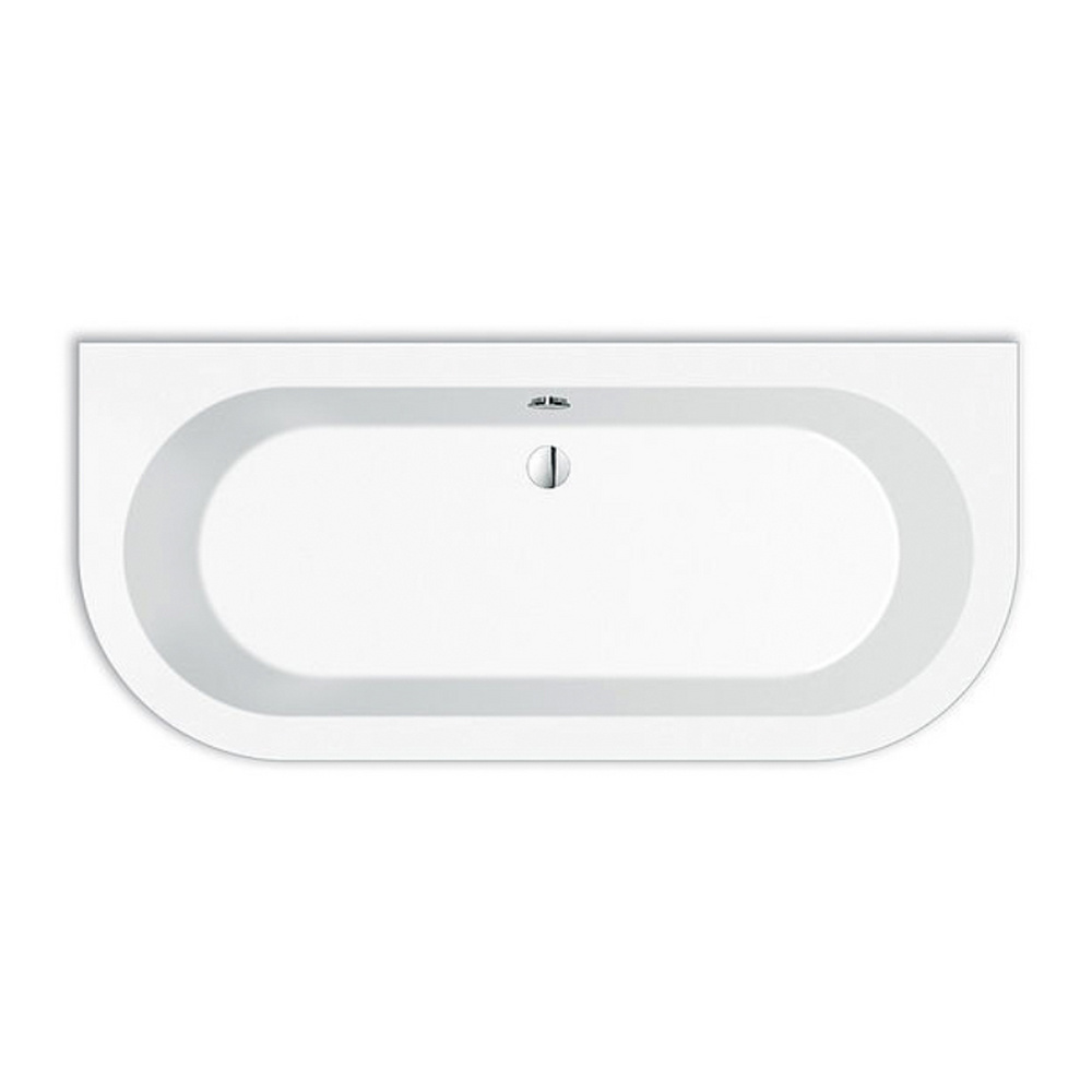 repaBAD Badewanne „Livorno Oval“ vorwand oval 1650 × 750 mm, Mittelablauf, mittig in Weiß repaBAD Badewanne „Livorno Oval“ vorwand oval 1650 × 750 mm, Mittelablauf, mittig in Weiß
